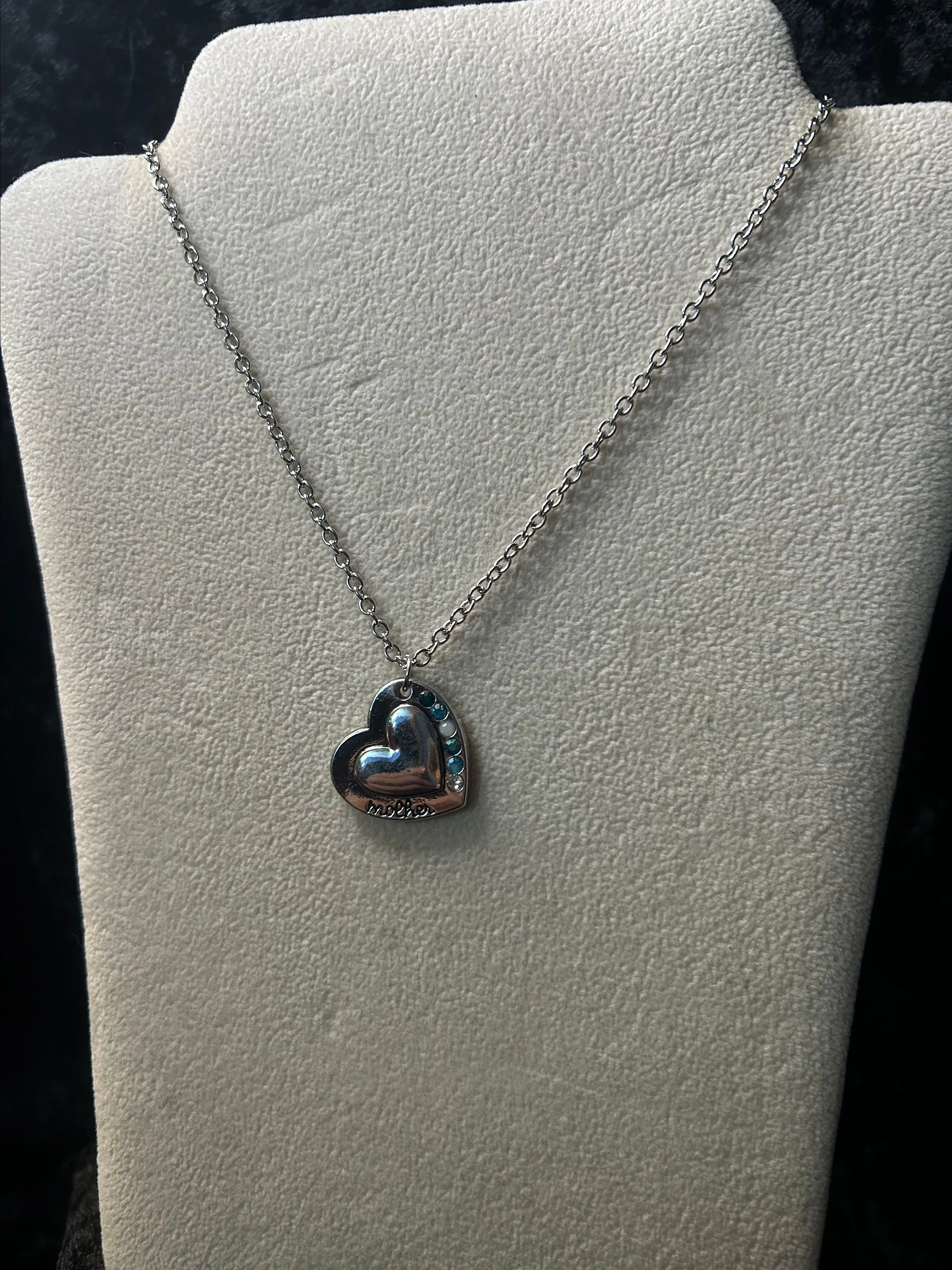 Product image for Short silver necklace