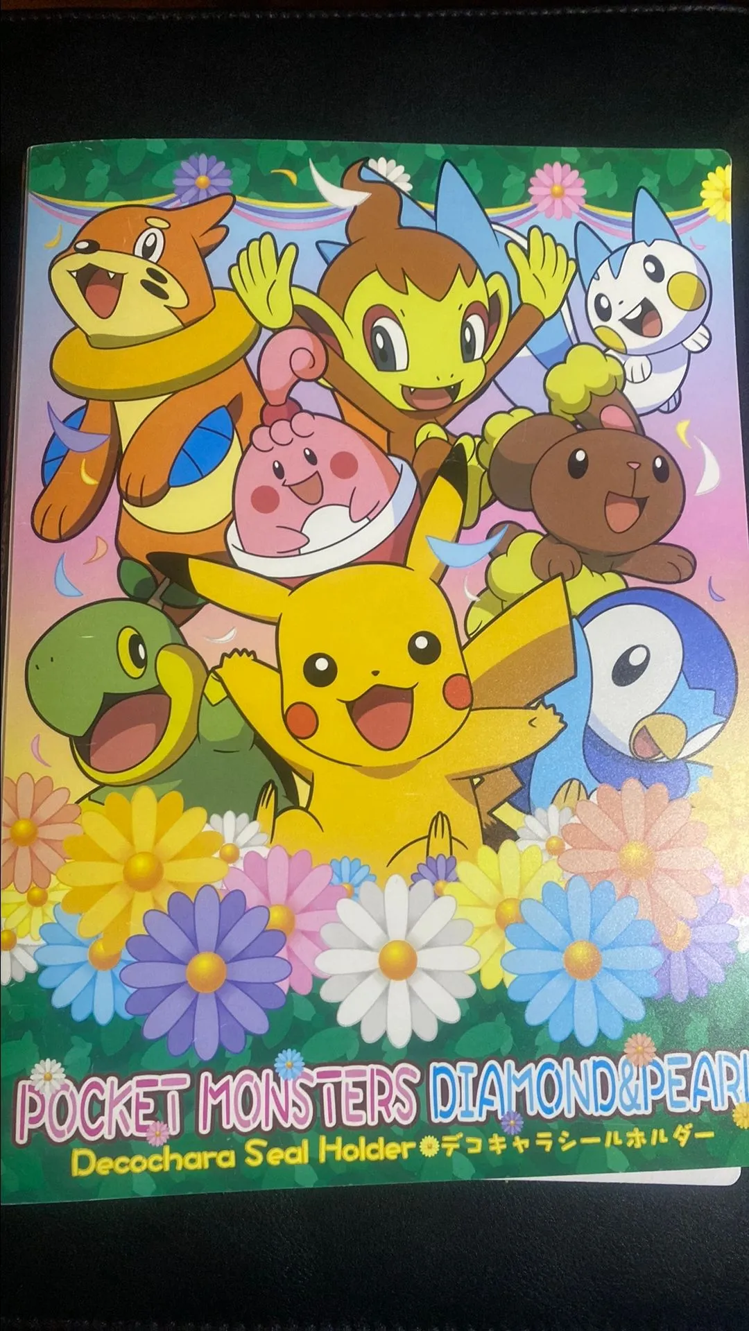 Product image for Large Official Daiichi Pan Pokémon Sticker File (Spring Edition)