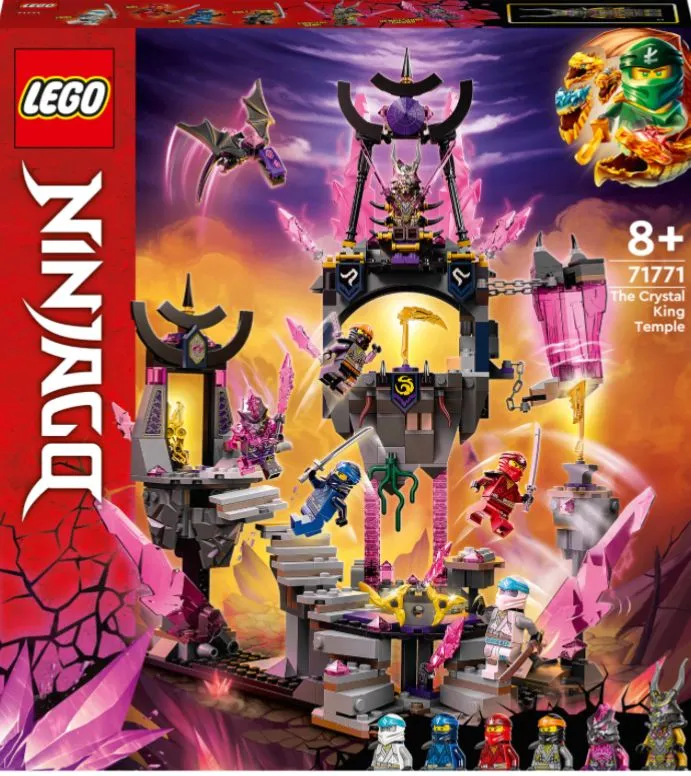 Product image for Lego 71771 NINJAGO The Crystal King Temple