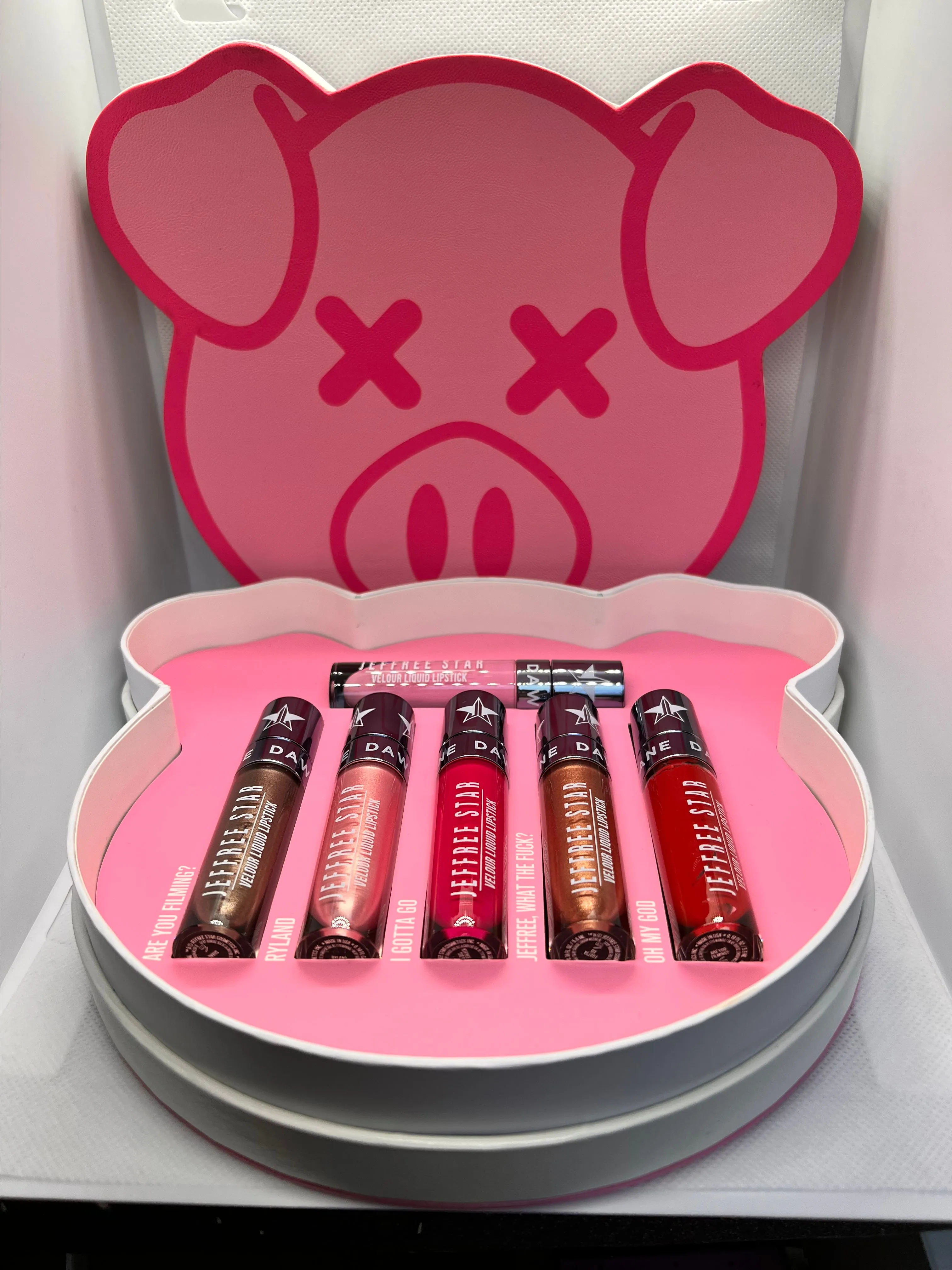 Jeffree Star \u0026 Shane Dawson Conspiracy Velour Liquid Lipstick Set ·  Whatnot: Shop, Sell, Connect, image size:3024x4032