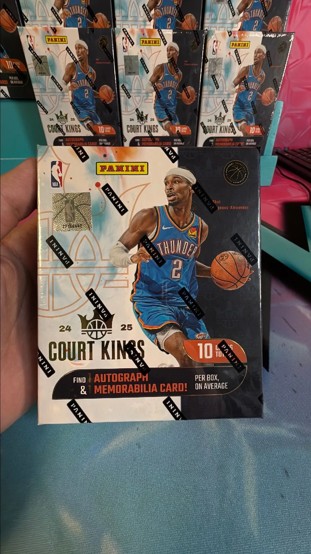 Product image for 24/25 COURT KINGS HOBBY BOX NBA