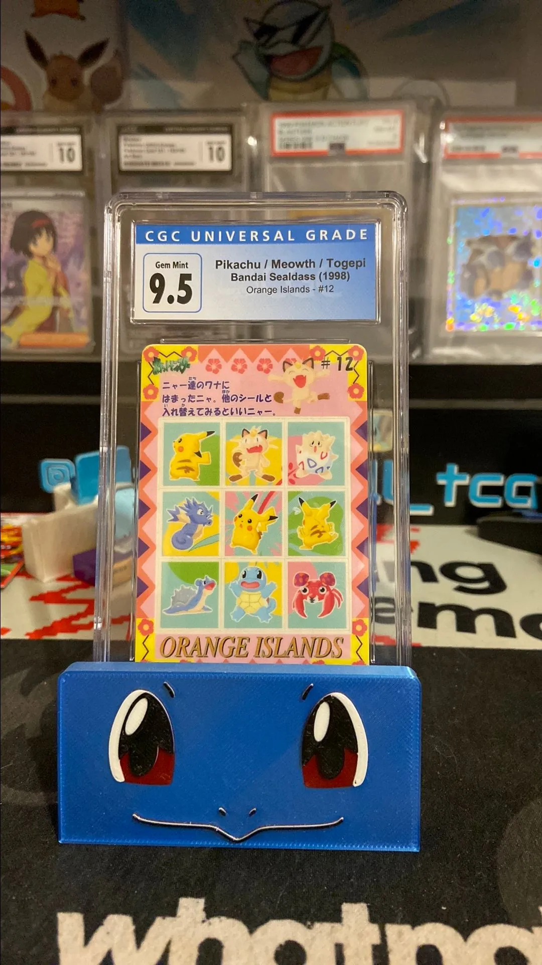 Product image for 1998 Orange Islands Pikachu / Meowth / Togepi  CGC Gem Mint 10