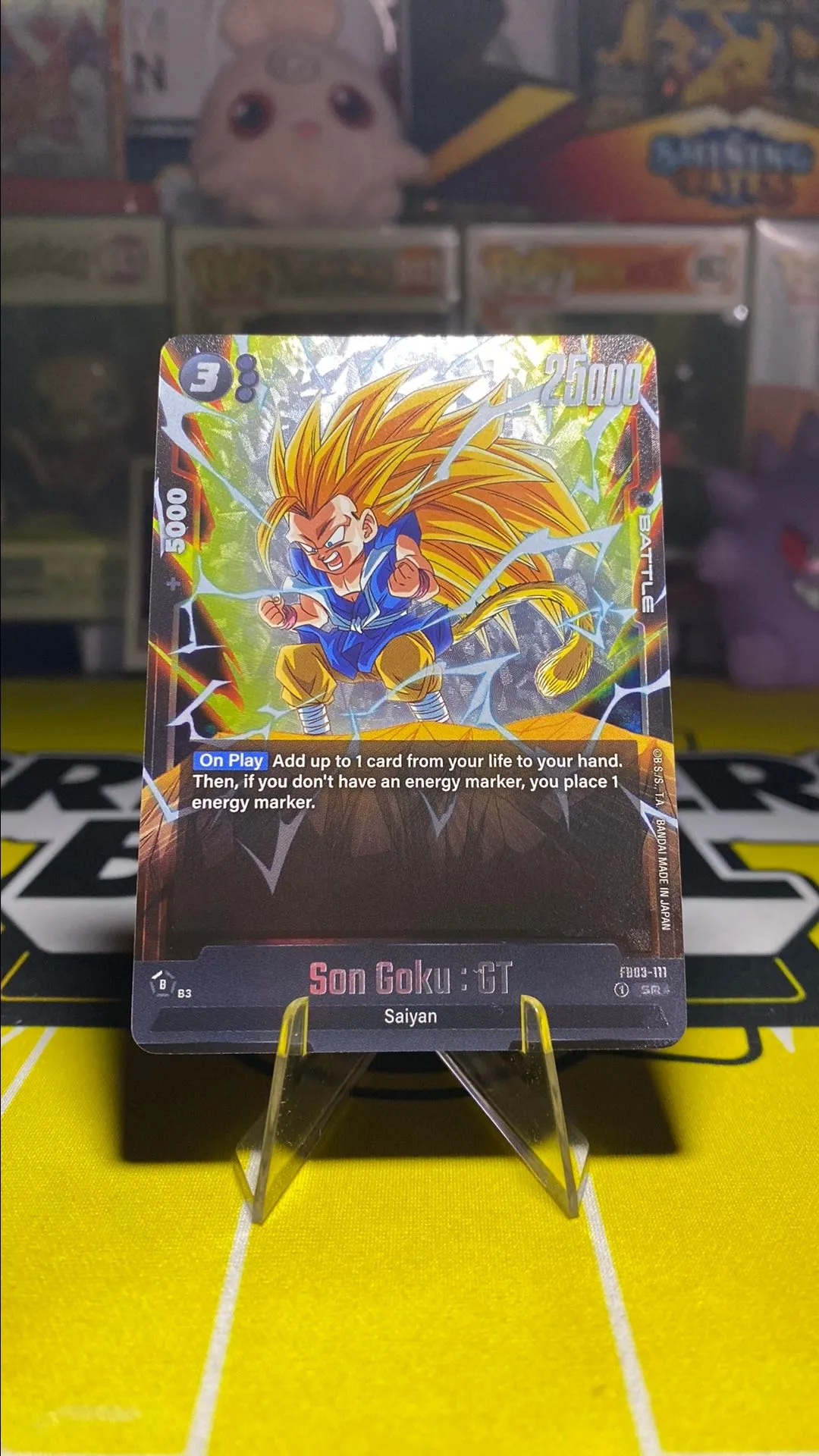Product image for DBS Fusion World - Son Goku : GT - FB03-111 - Raging Roar (FB03) SR