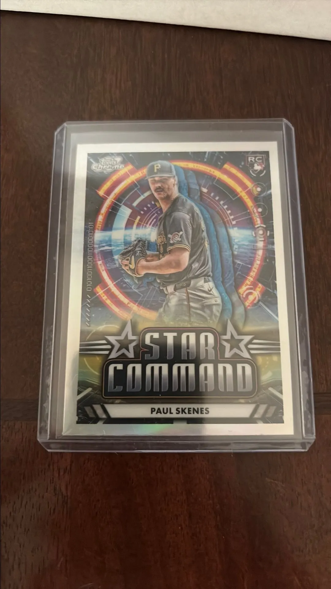 Product image for 2024 Topps Chrome Cosmic Star Command Paul Skenes RC