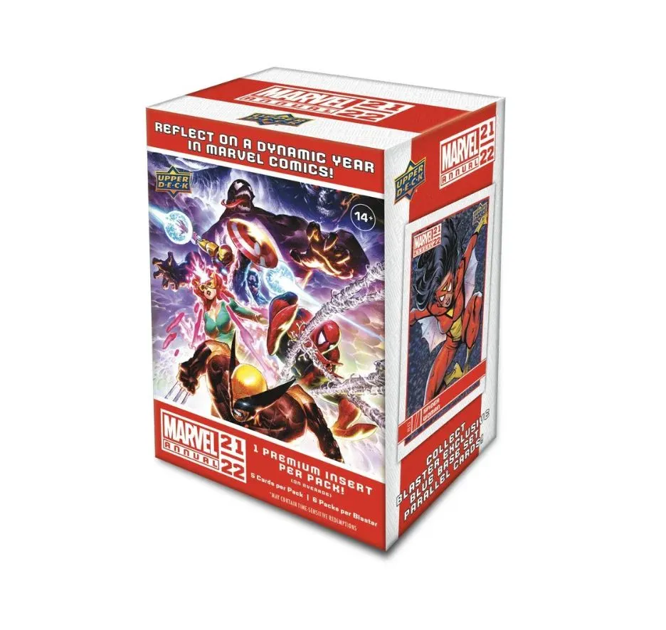 Product image for 2021-22 Upper Deck Marvel Annual Blaster Box