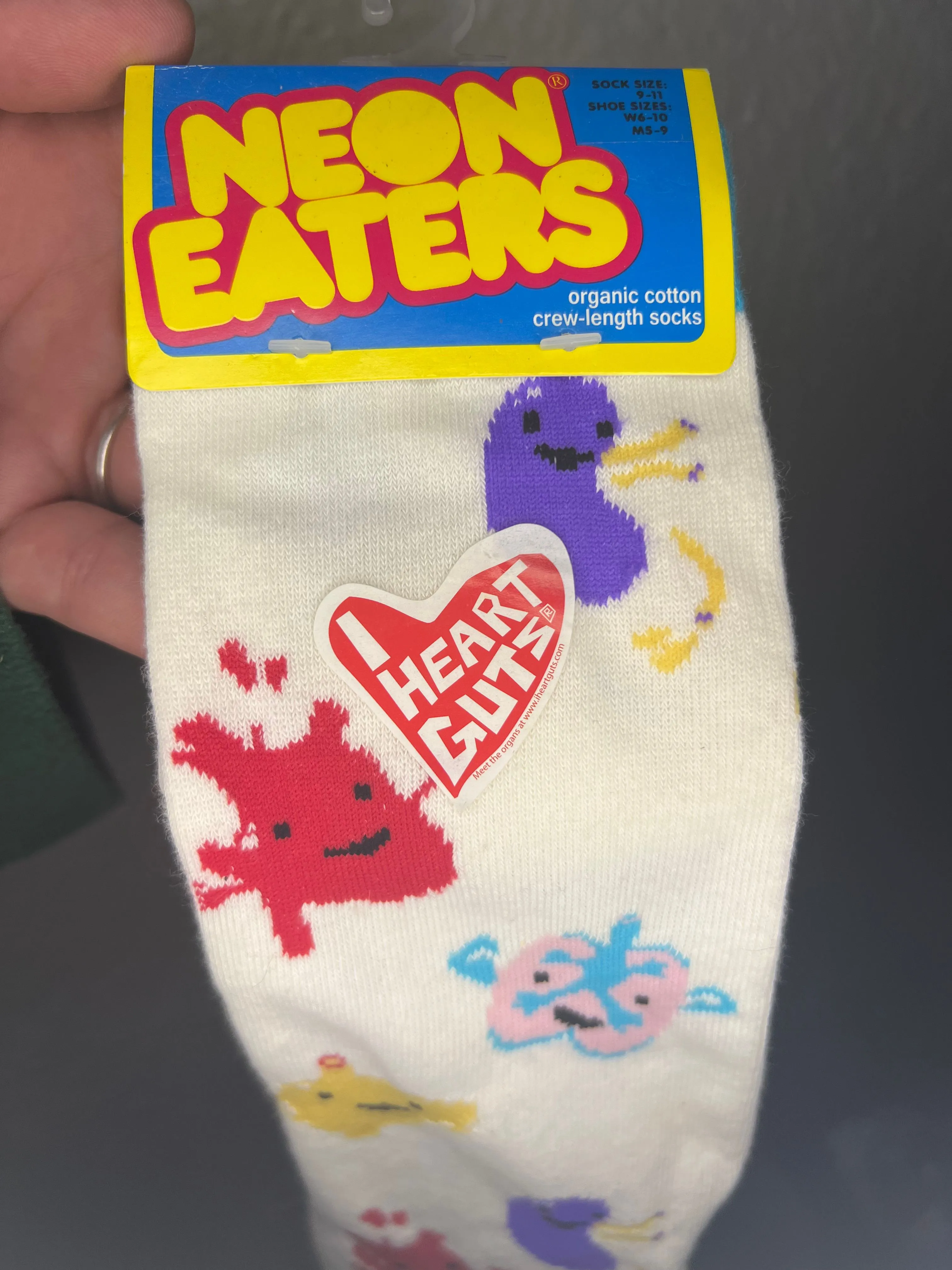Product image for Neon Eaters Go With Your Guts Socks