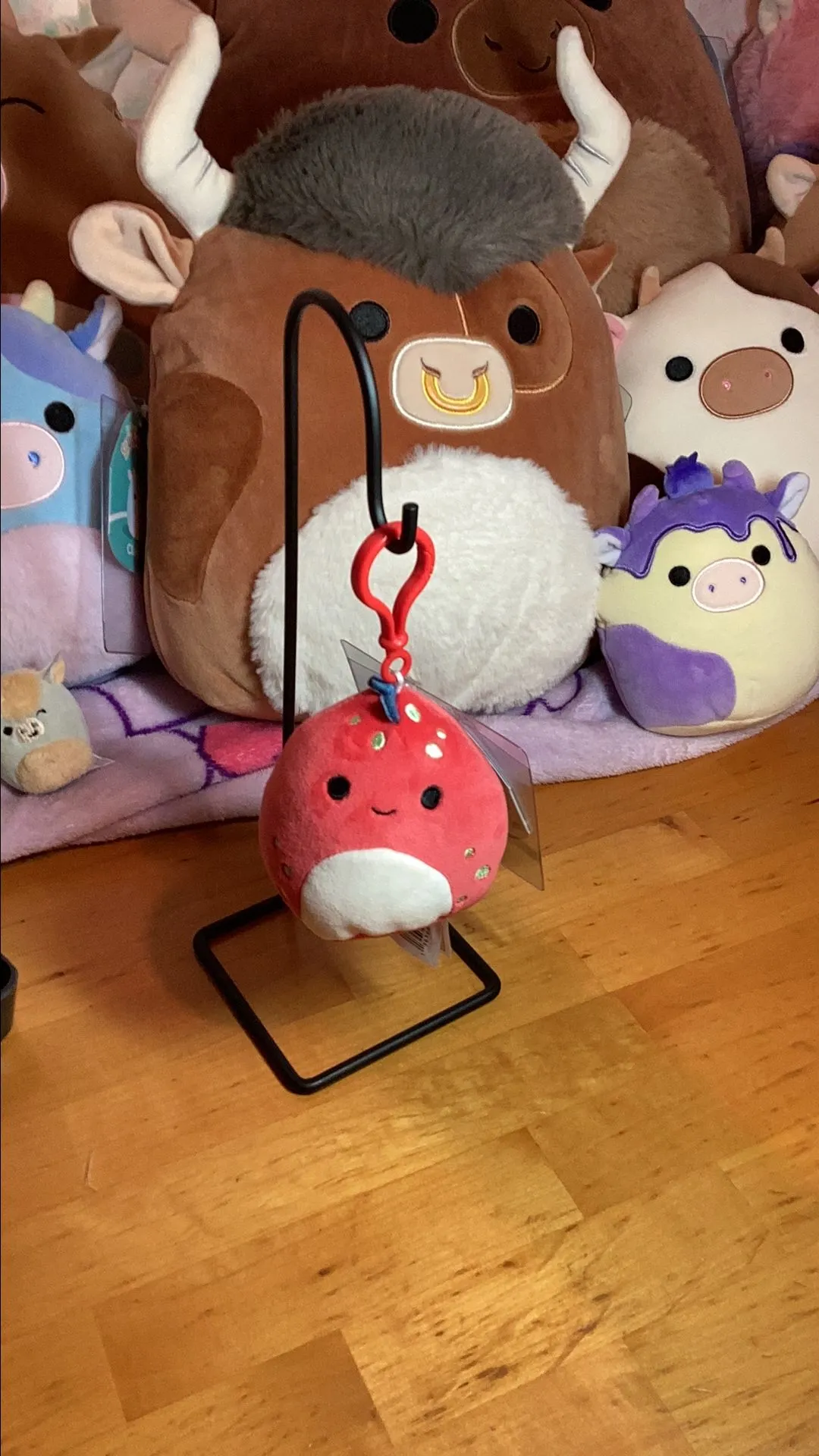 Product image for Dolan the Dinosaur Squishmallow Clip 3.5"