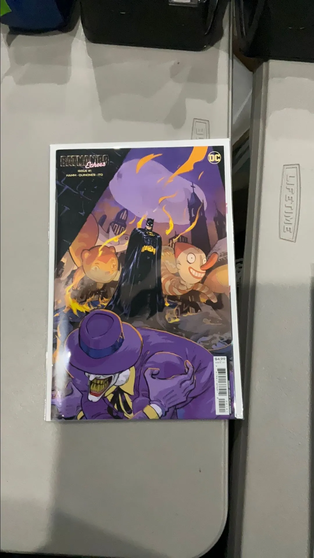 Product image for Batman '89: Echoes #1 Riley Rossmo Variant Joker DC