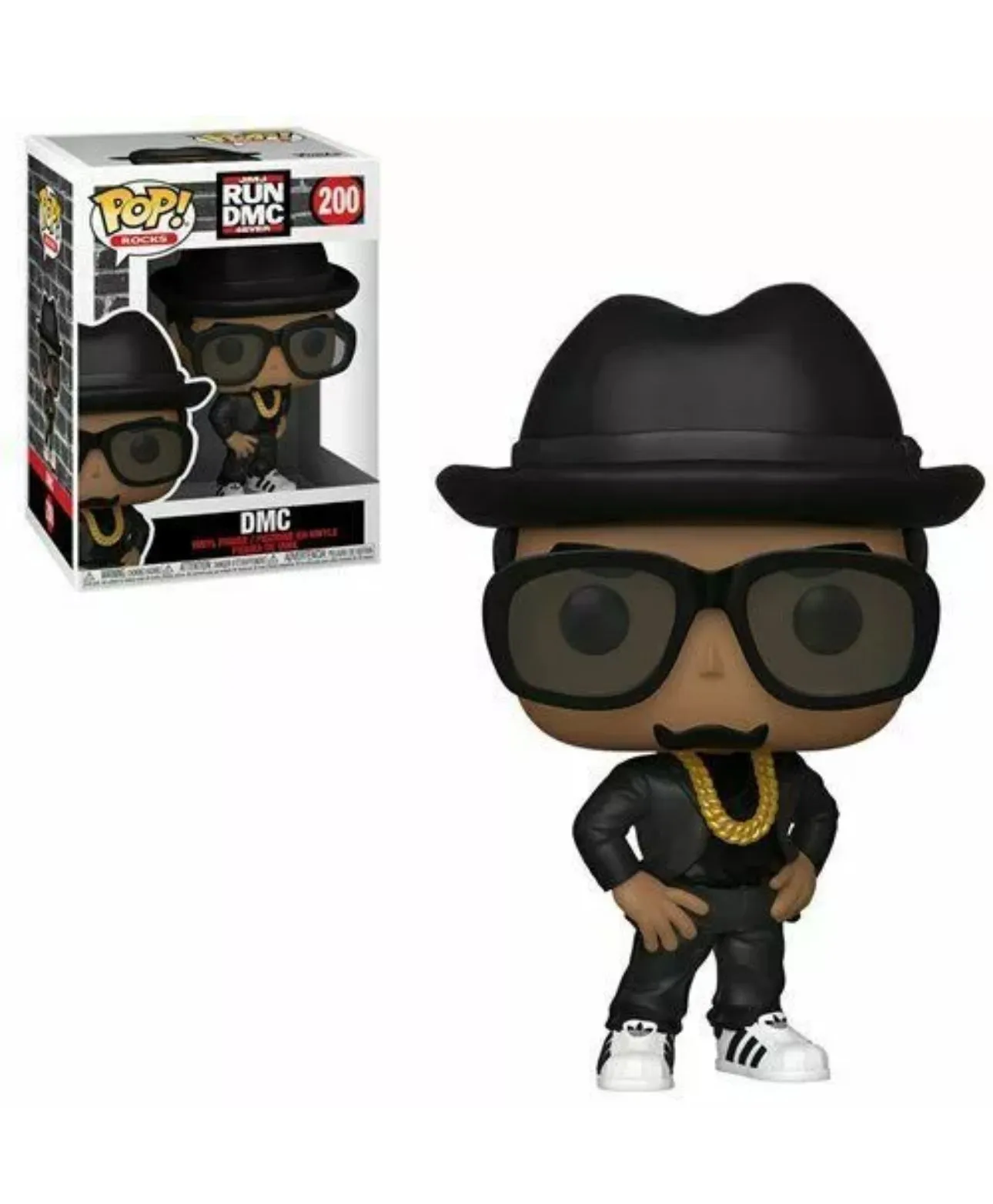 Product image for RUN DMC : DMC 3.75" POP ROCKS VINYL FIGURE FUNKO BRAND NEW 200