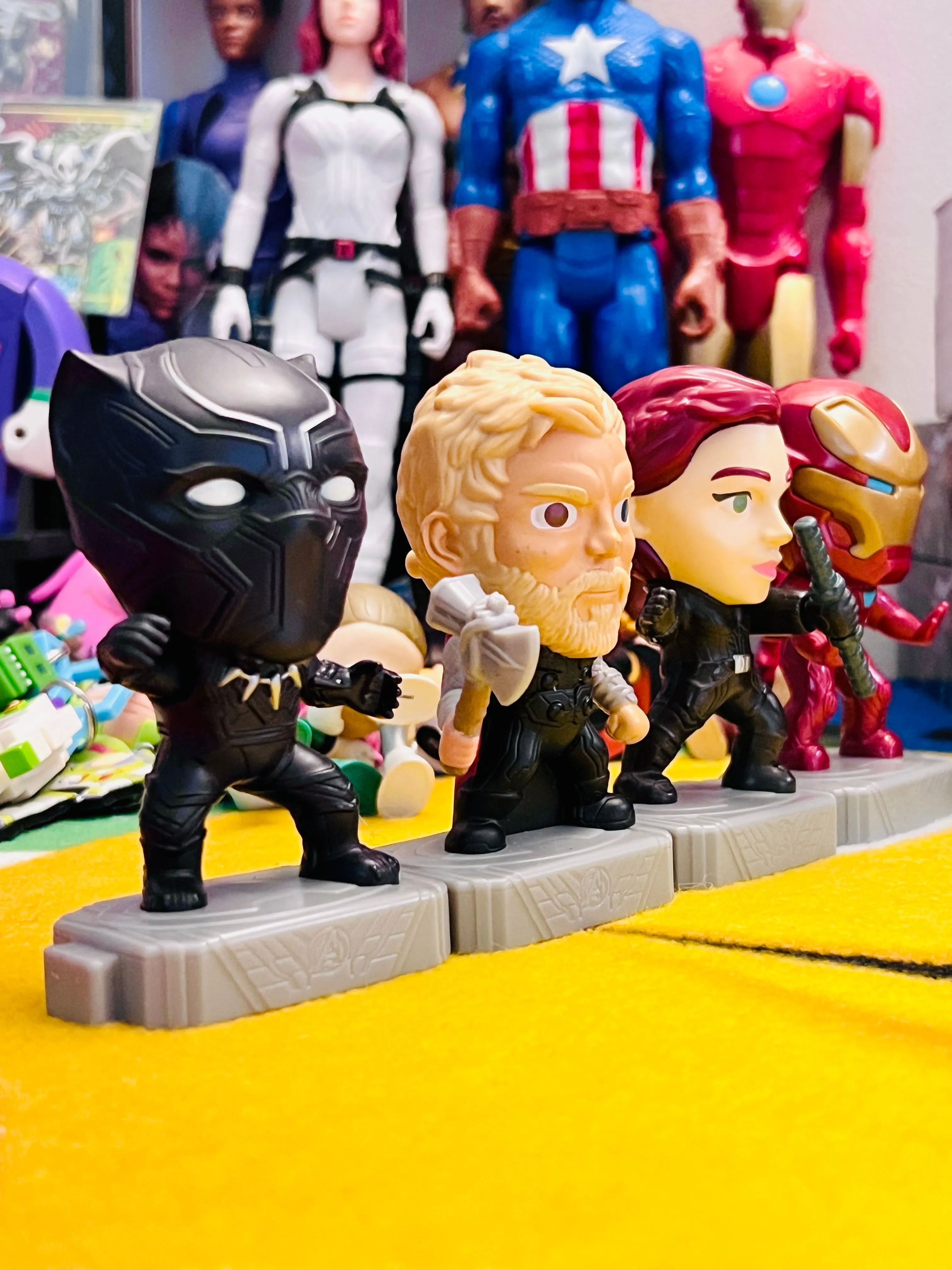 Product image for McDonald’s Happy Meal Toys - Avengers End Game Bundle