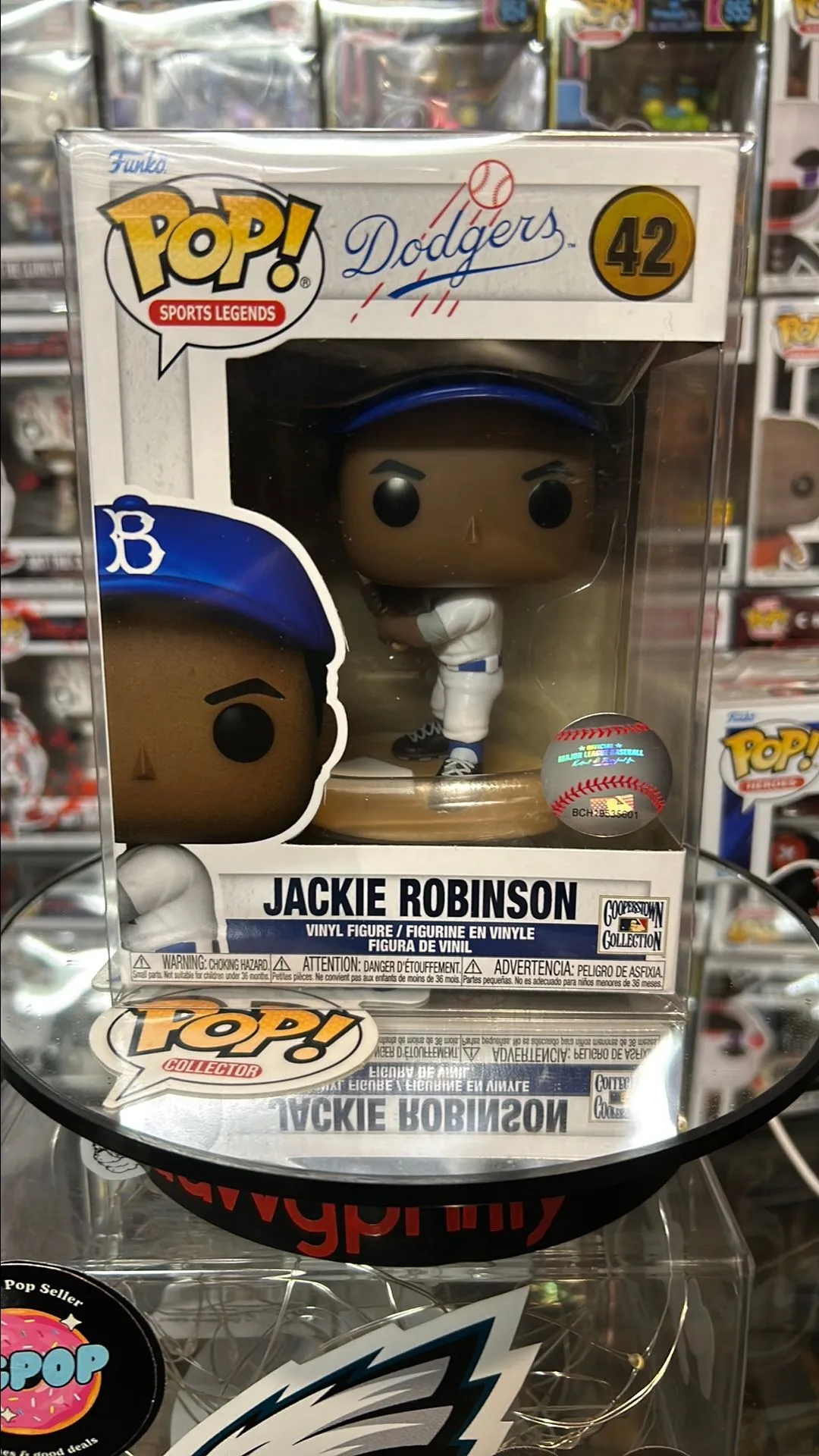 Product image for Jackie Robinson Dodgers J