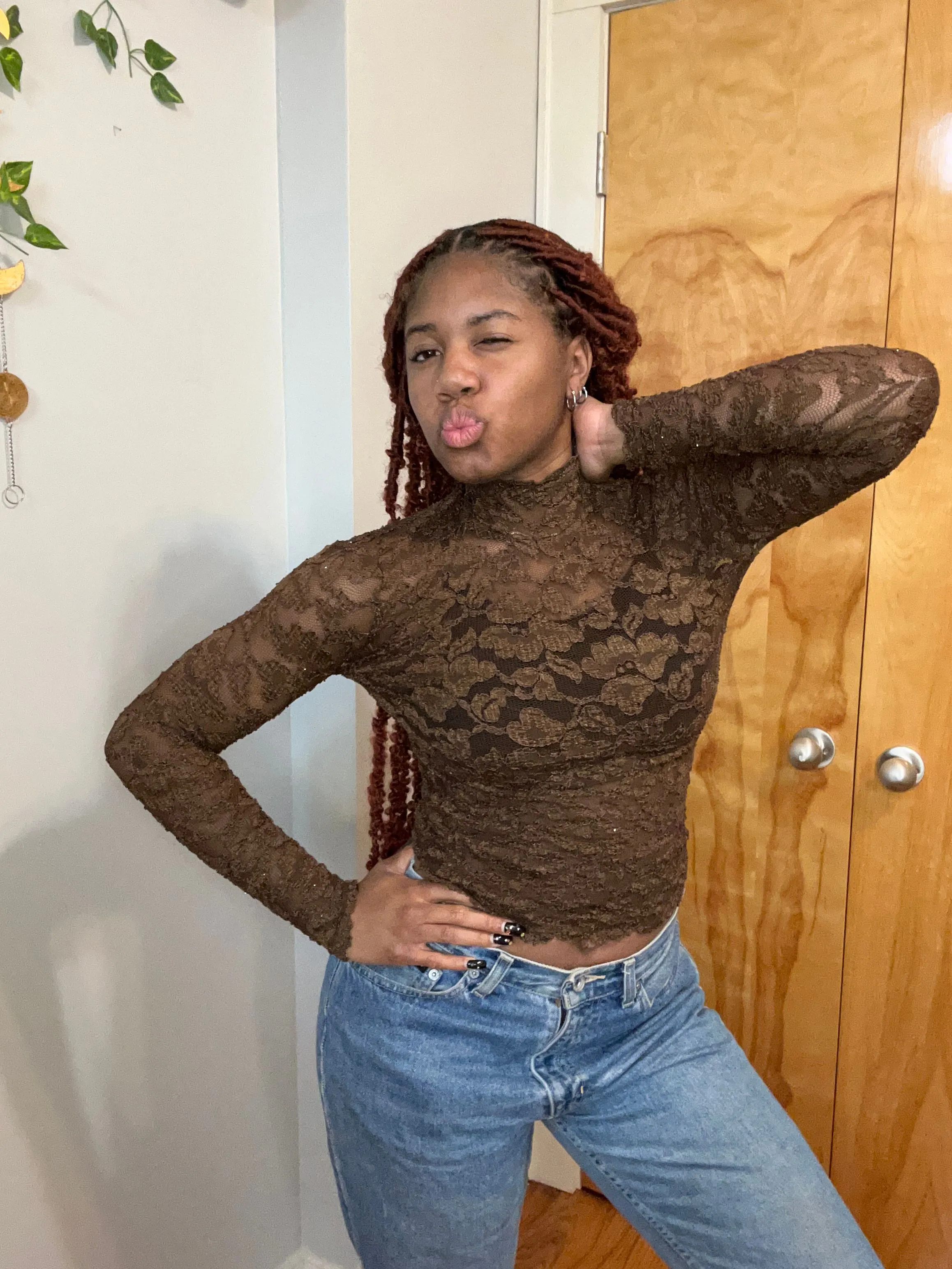 Product image for Hanky Panky Lace Longsleeve