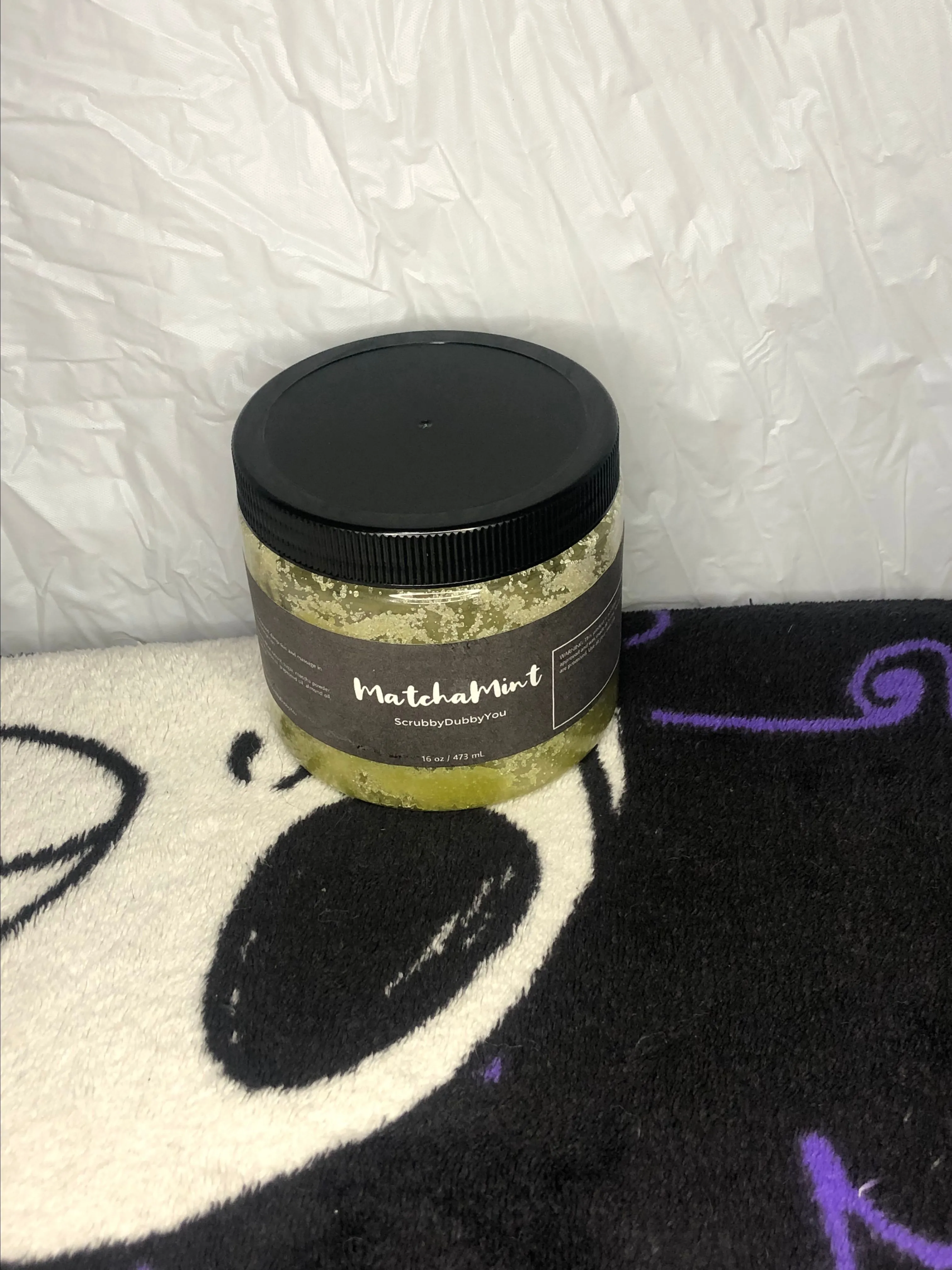 Product image for All Natural Organic Matcha Mint Body Scrub