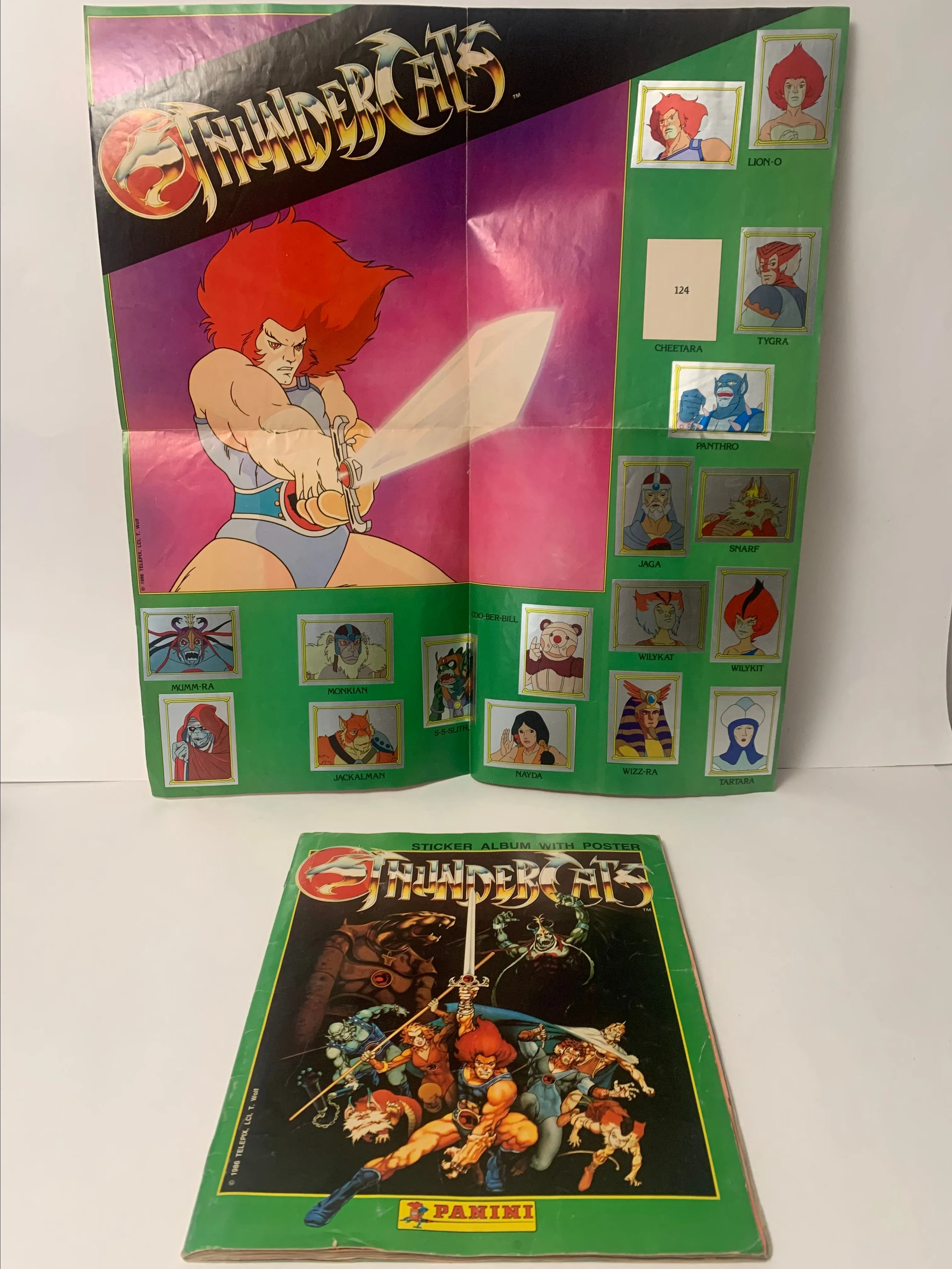 Product image for Thundercats Sticker Album with Poster