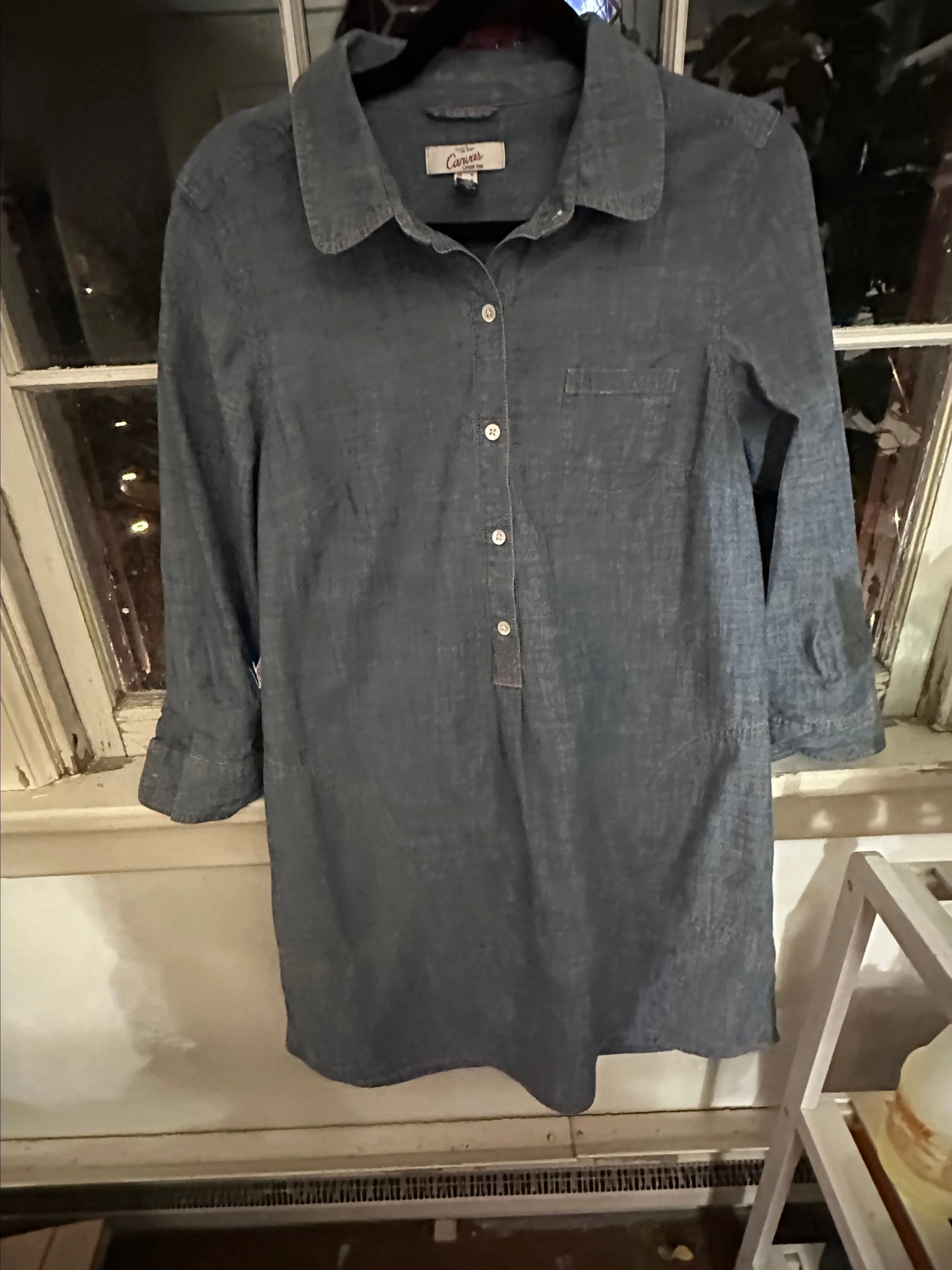 Product image for Women's long sleeve denim dress