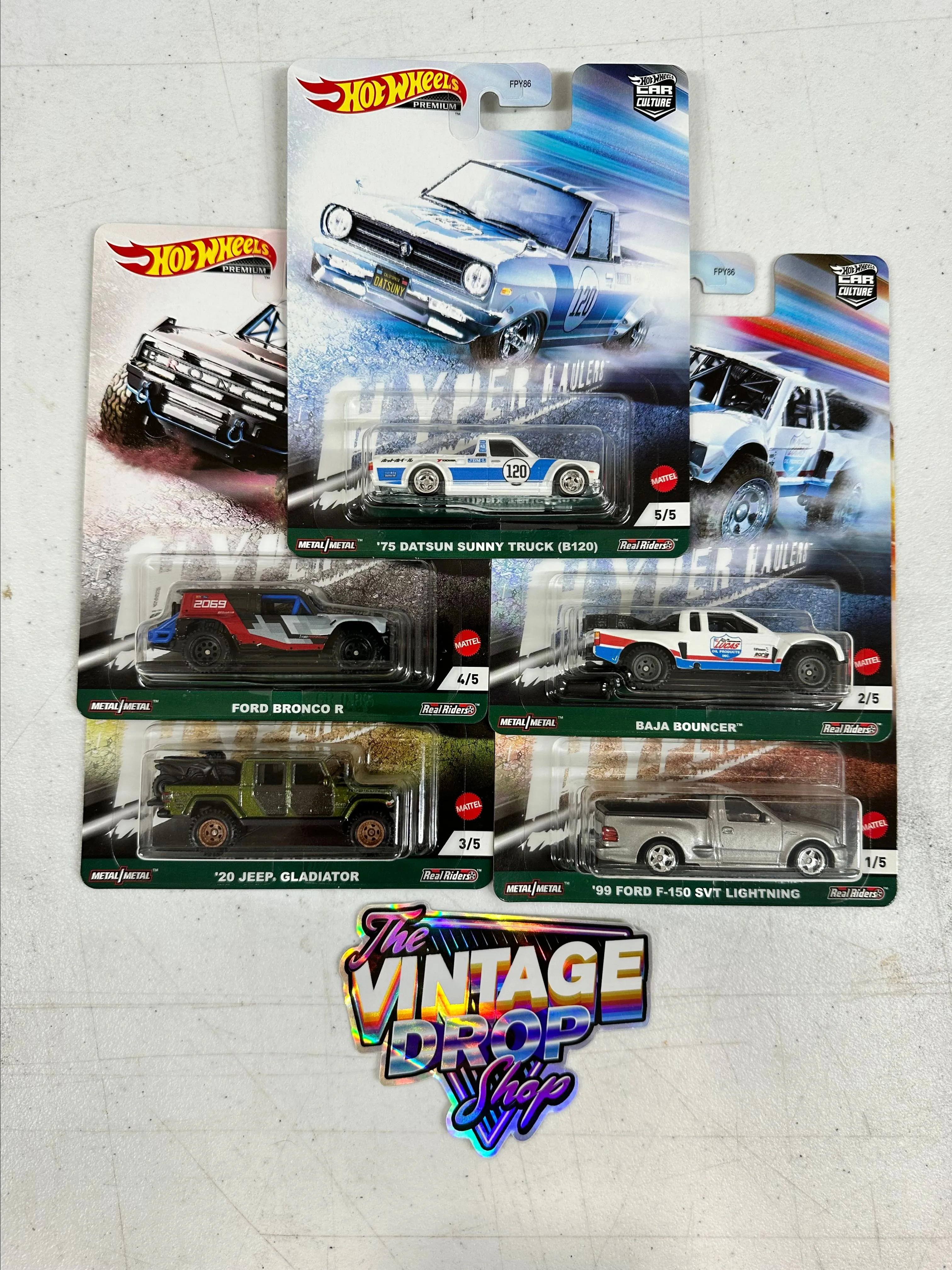 Product image for HOT WHEELS CAR CULTURE HYPER HAULERS SET