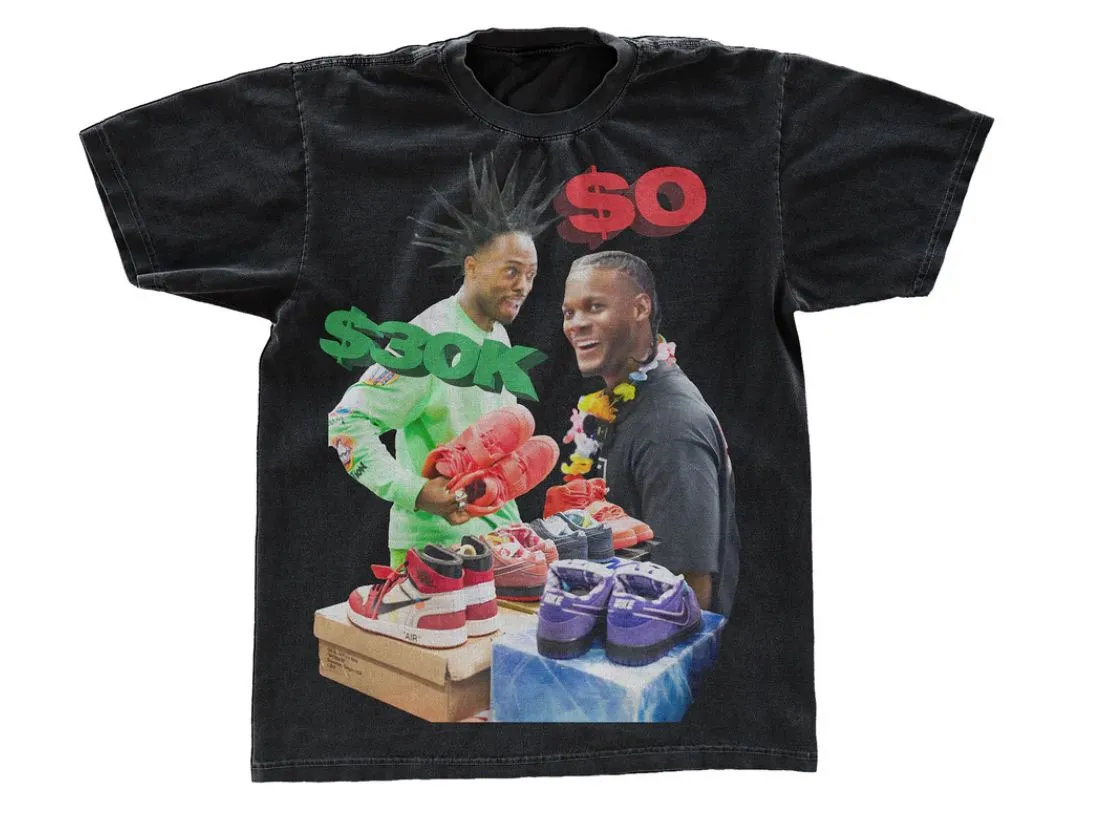 Product image for $0-$30k Coin Flip Tee (XL)
