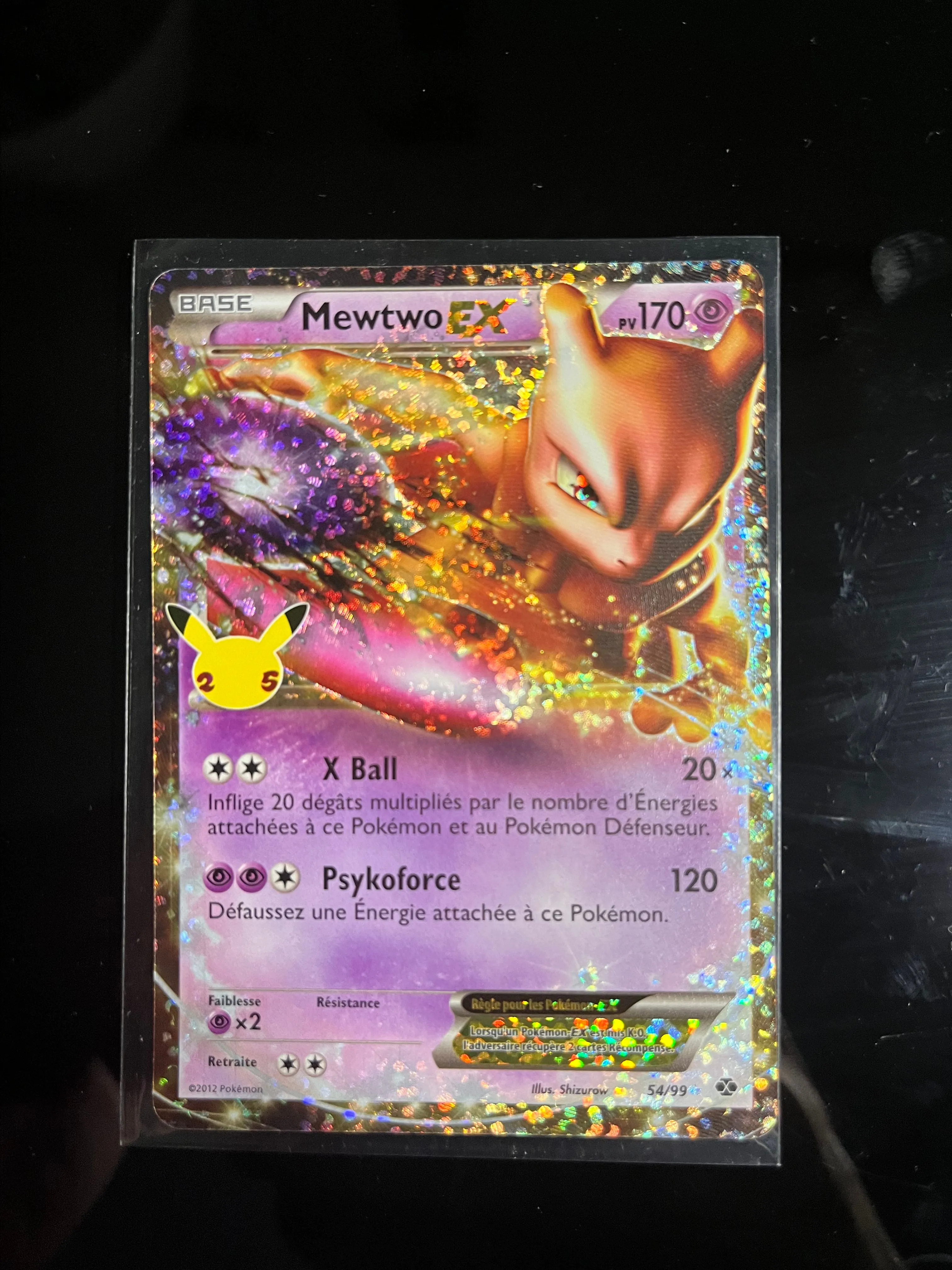 Product image for Mewtwo ex celebrations