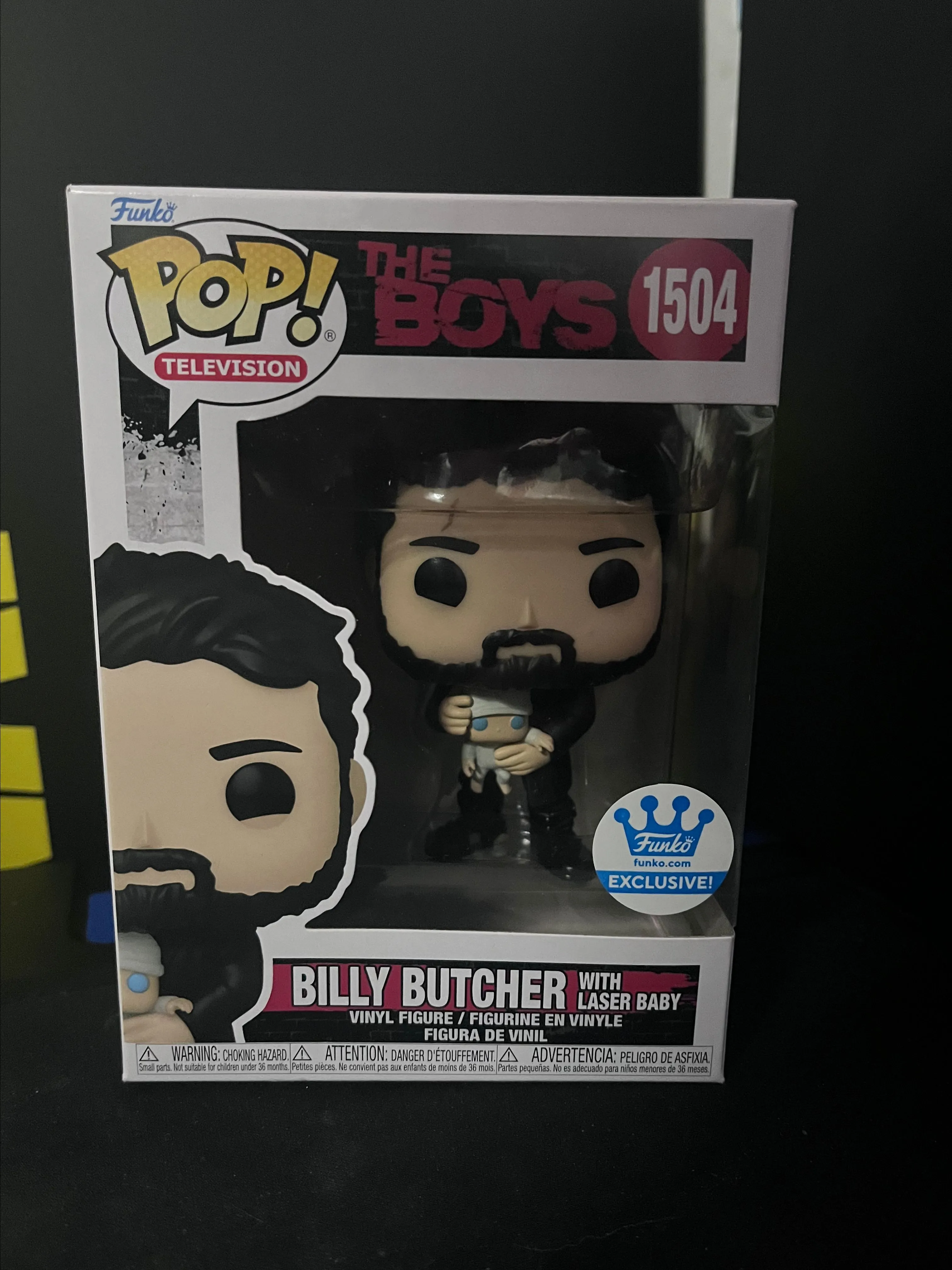 Product image for Billy Butcher with Laser Baby