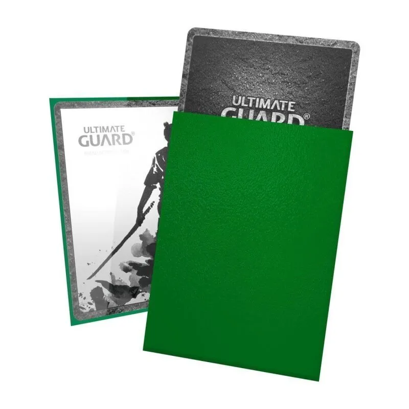 Product image for Sleeves Katana Green 100 ct by Ultimate Guard