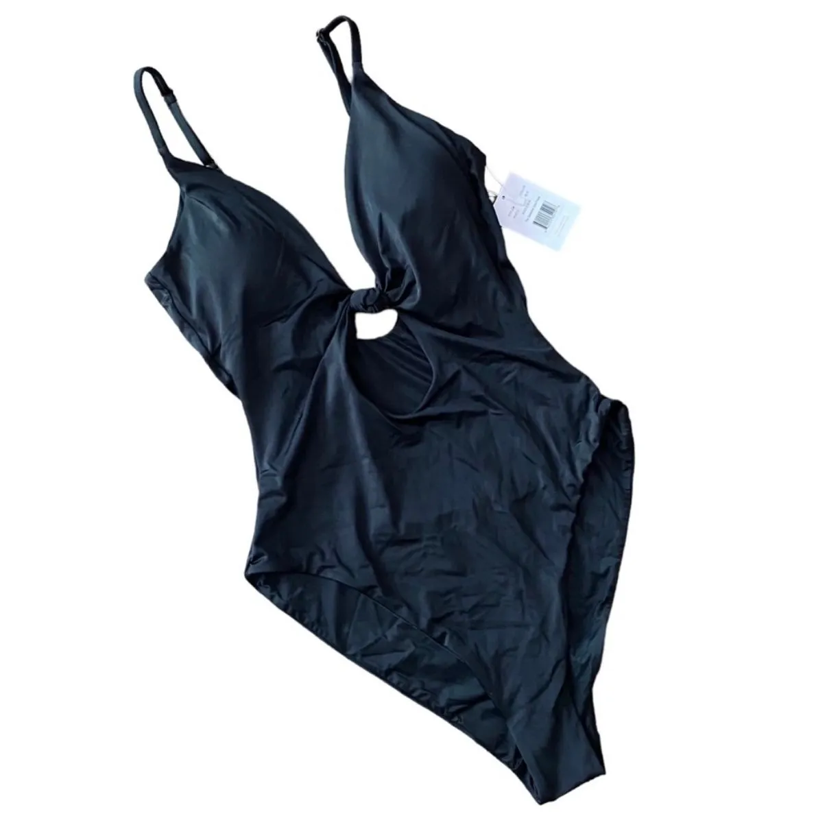 Product image for NWT Andie The Santorini One Piece Swimsuit Black Large