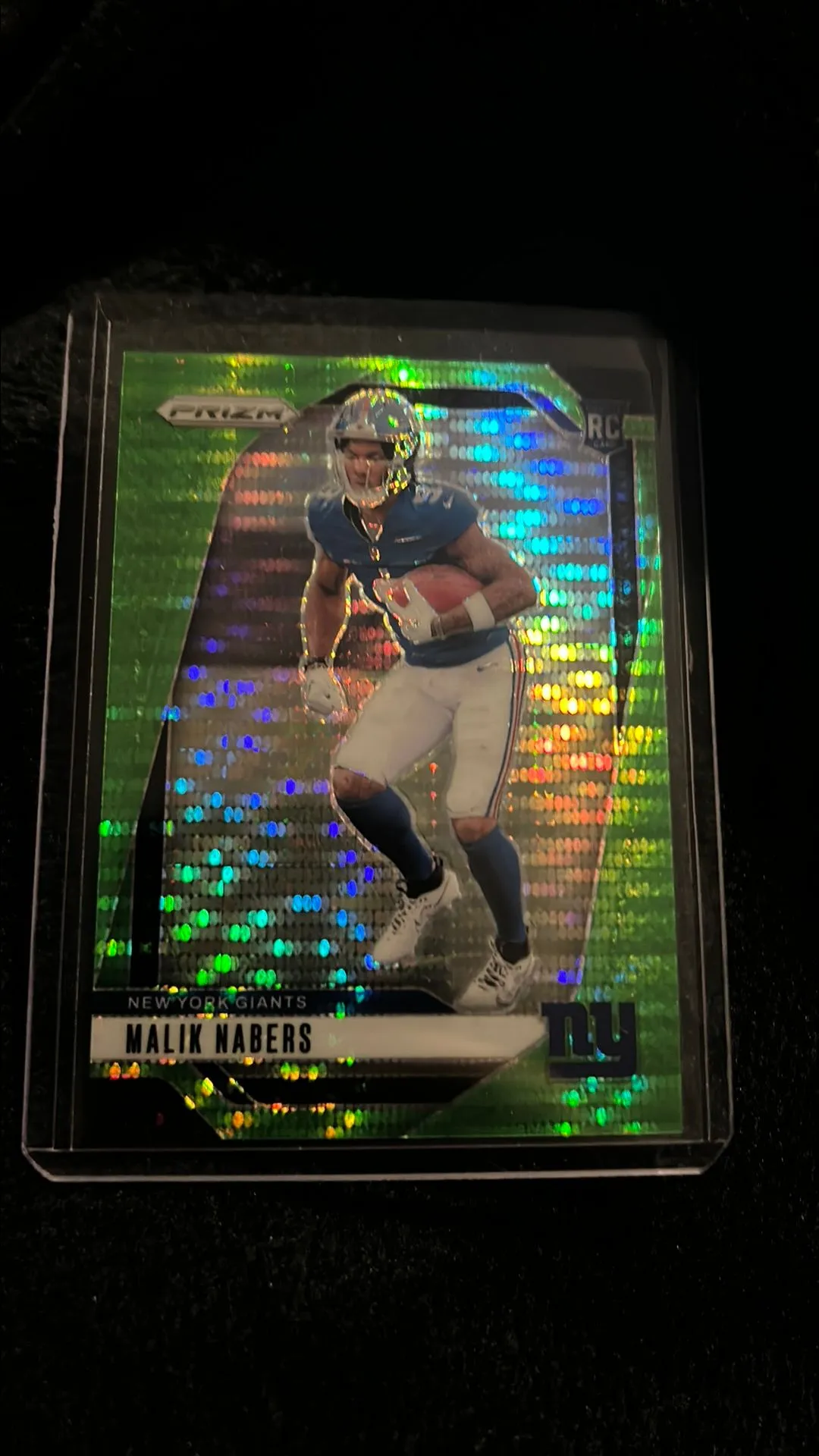 Product image for Malik Nabers - 2024 Prizm Neon Green Pulsar