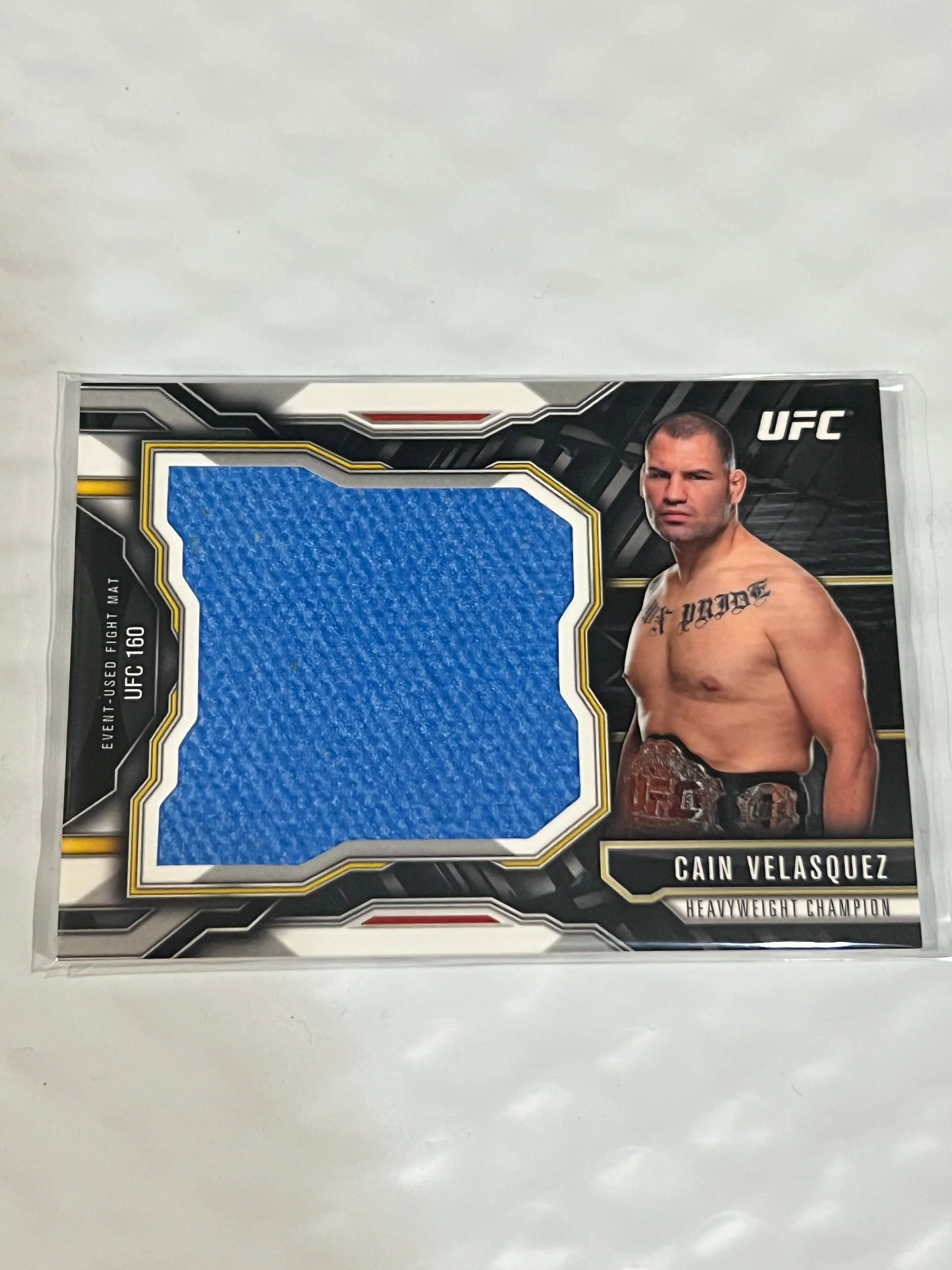 Product image for SOLD....UFC 🤜 Cain Velasquez Jumbo Mat Relic