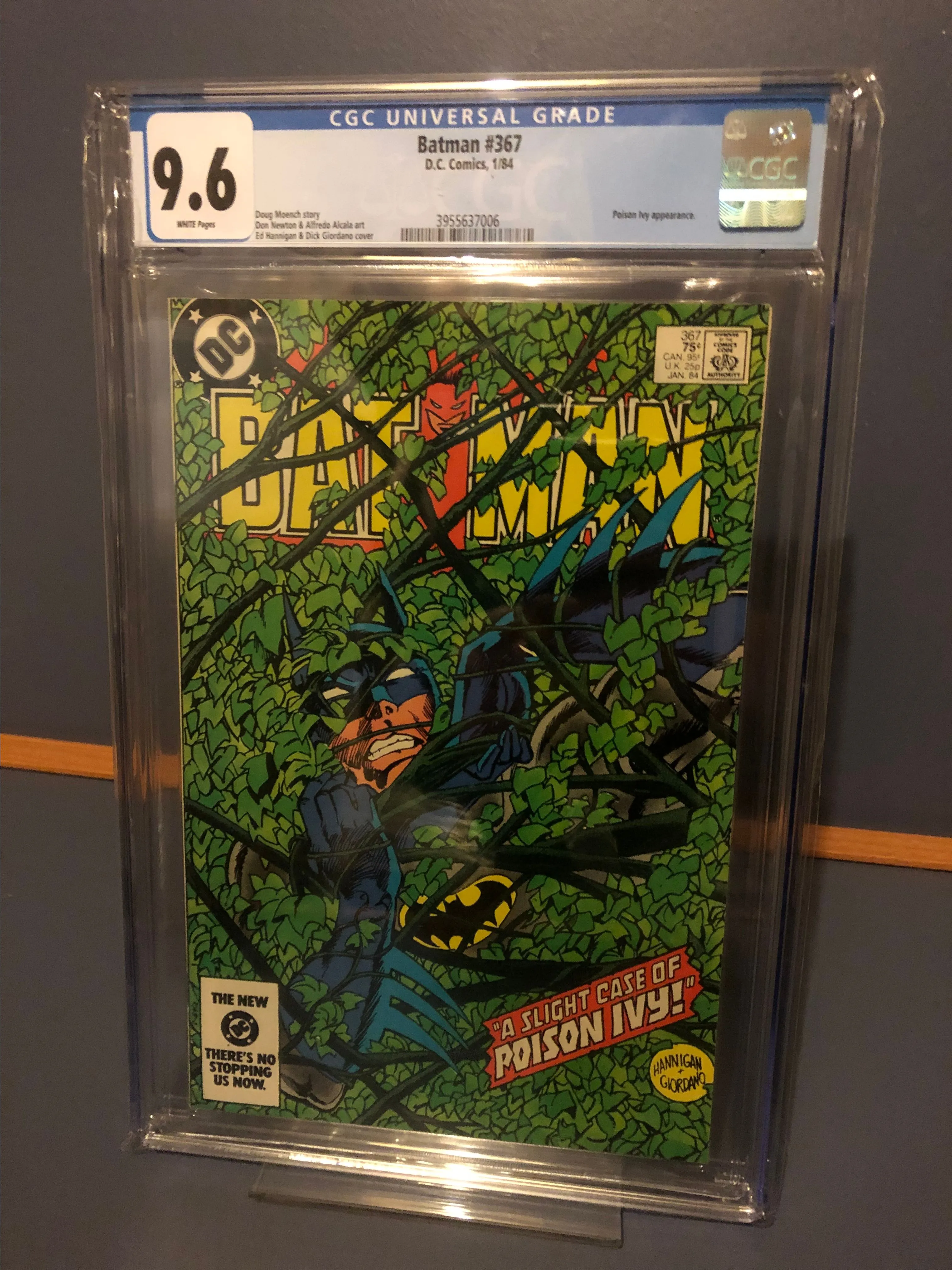 Product image for CGC 9.6 Batman #367 1984