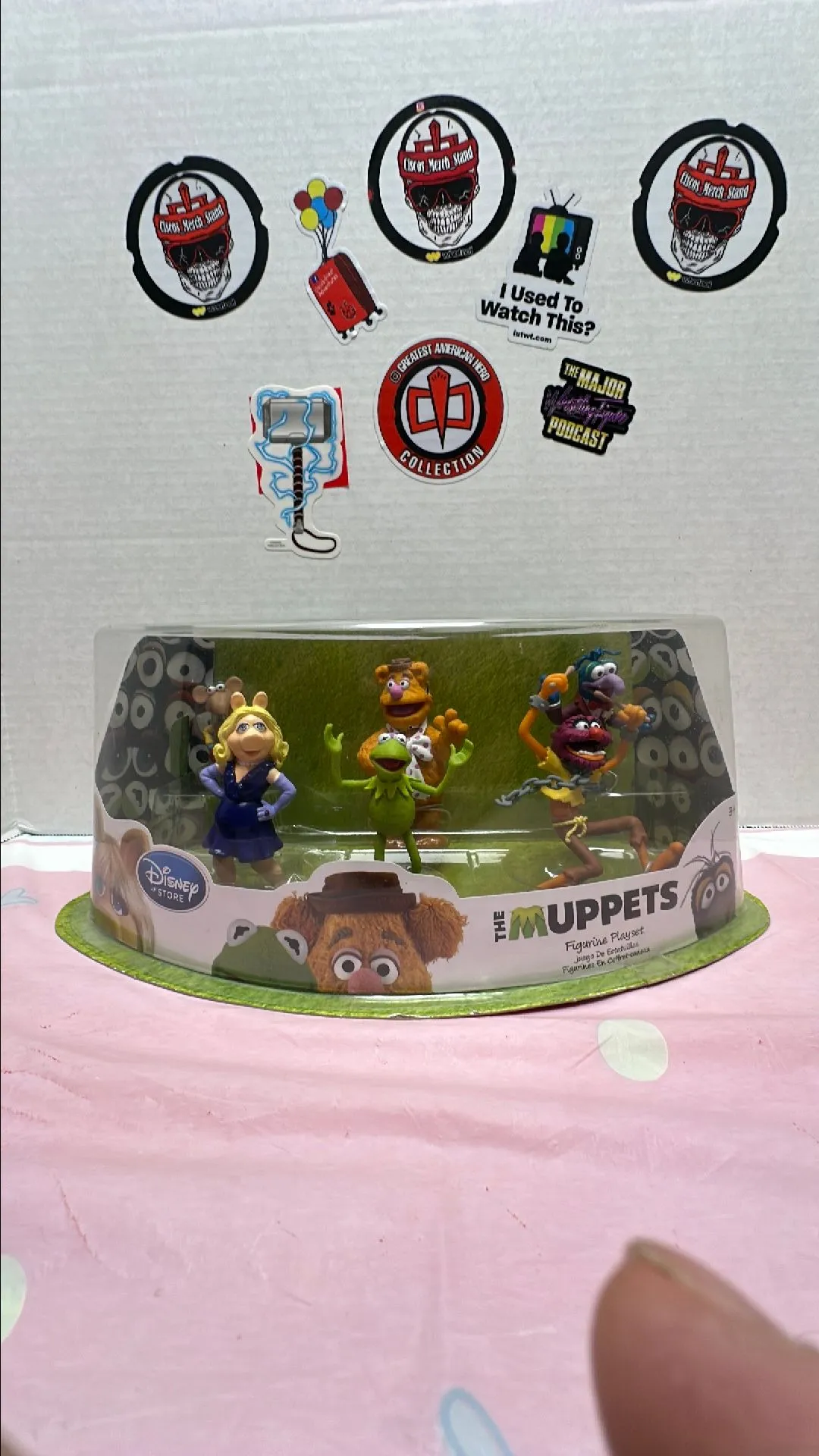 Product image for Muppets movie figure playset