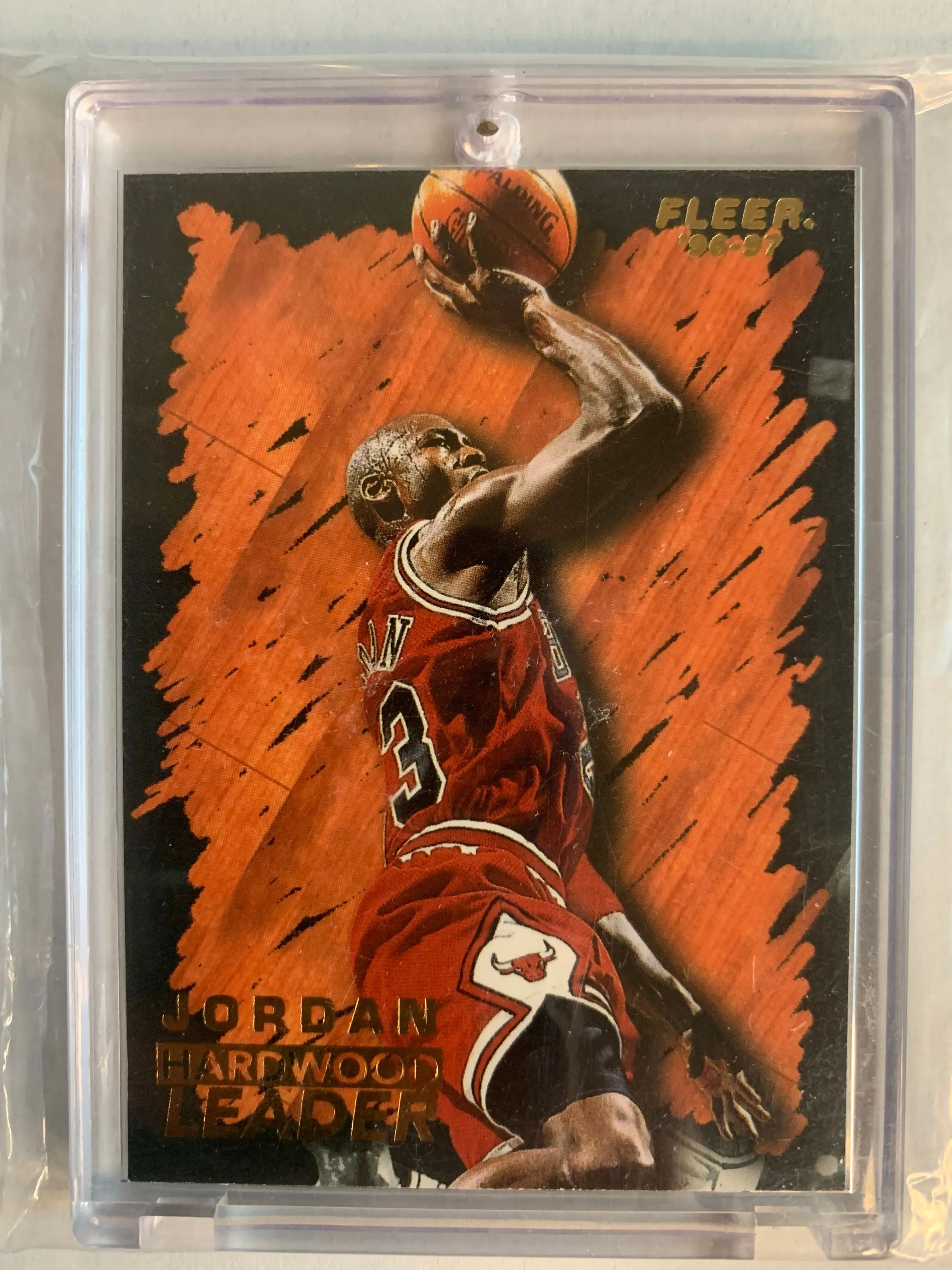 Product image for 1996-1997 Michael Jordan Fleer Hardwood