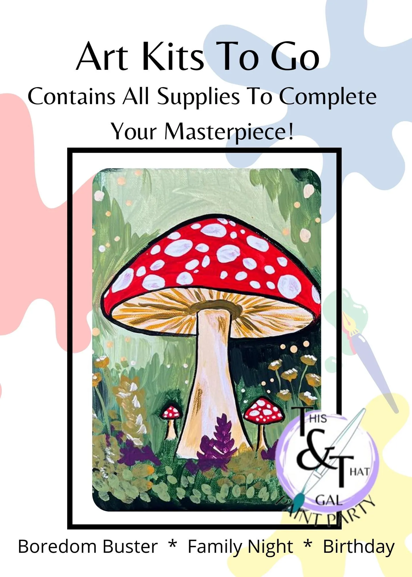 Product image for Art Kit - Toadstool