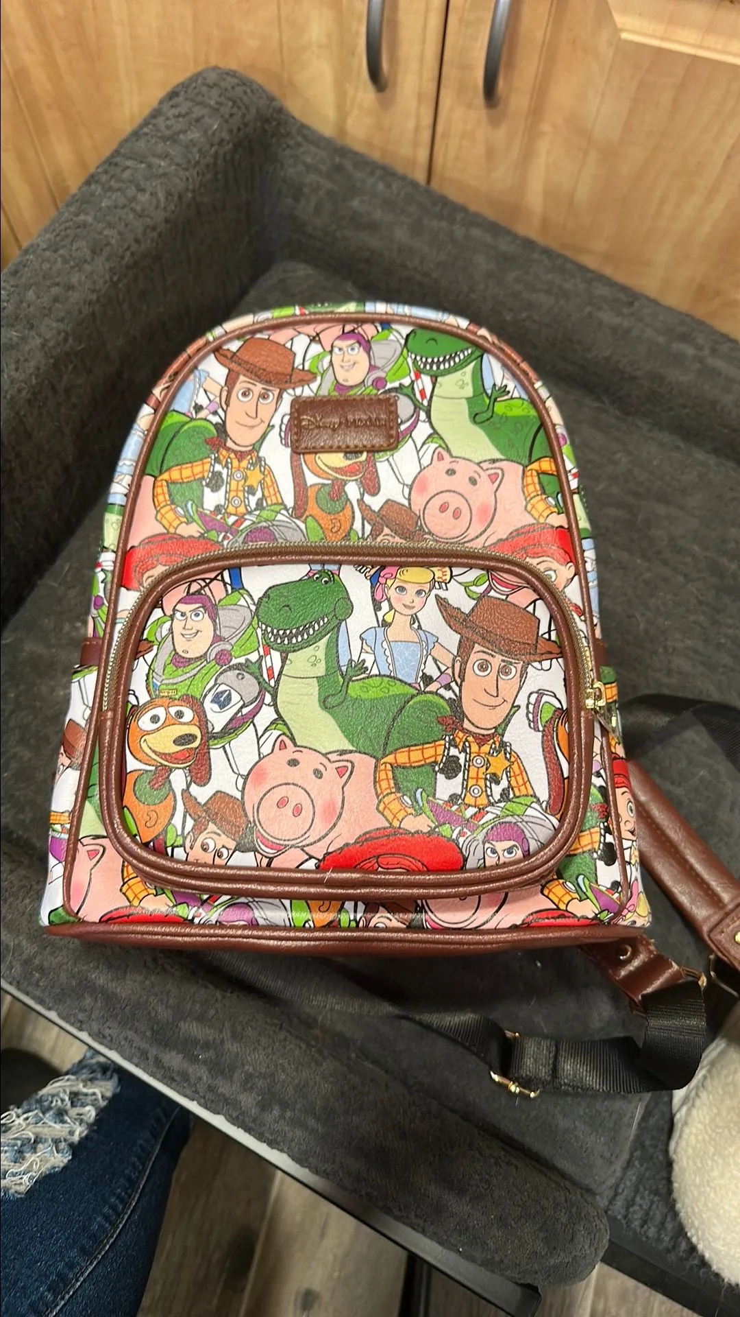 Product image for Disney Pixar Red and Green Toy Story Backpack NWOT
