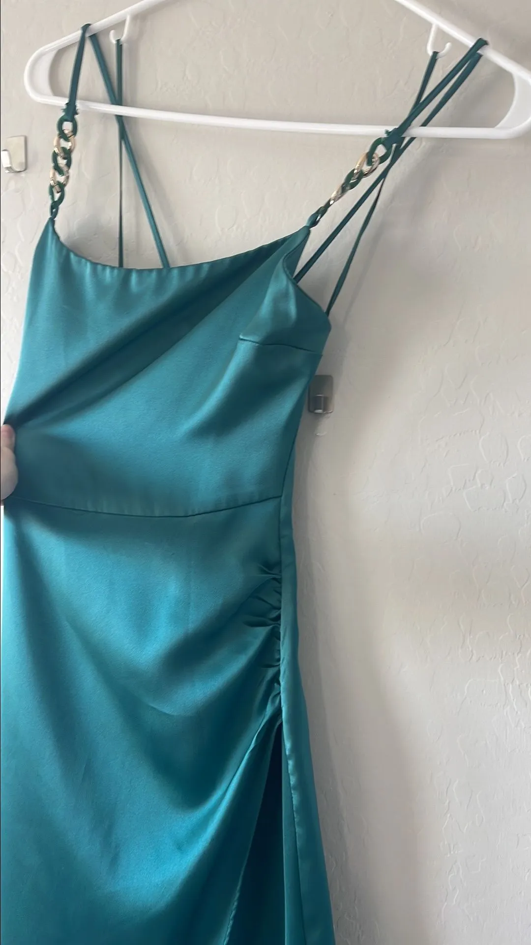 zara emerald green maxi dress ZARA Collection Maxi Dress, Medium. Gorgeous Emerald Green. Soft Stretchy  Fabric