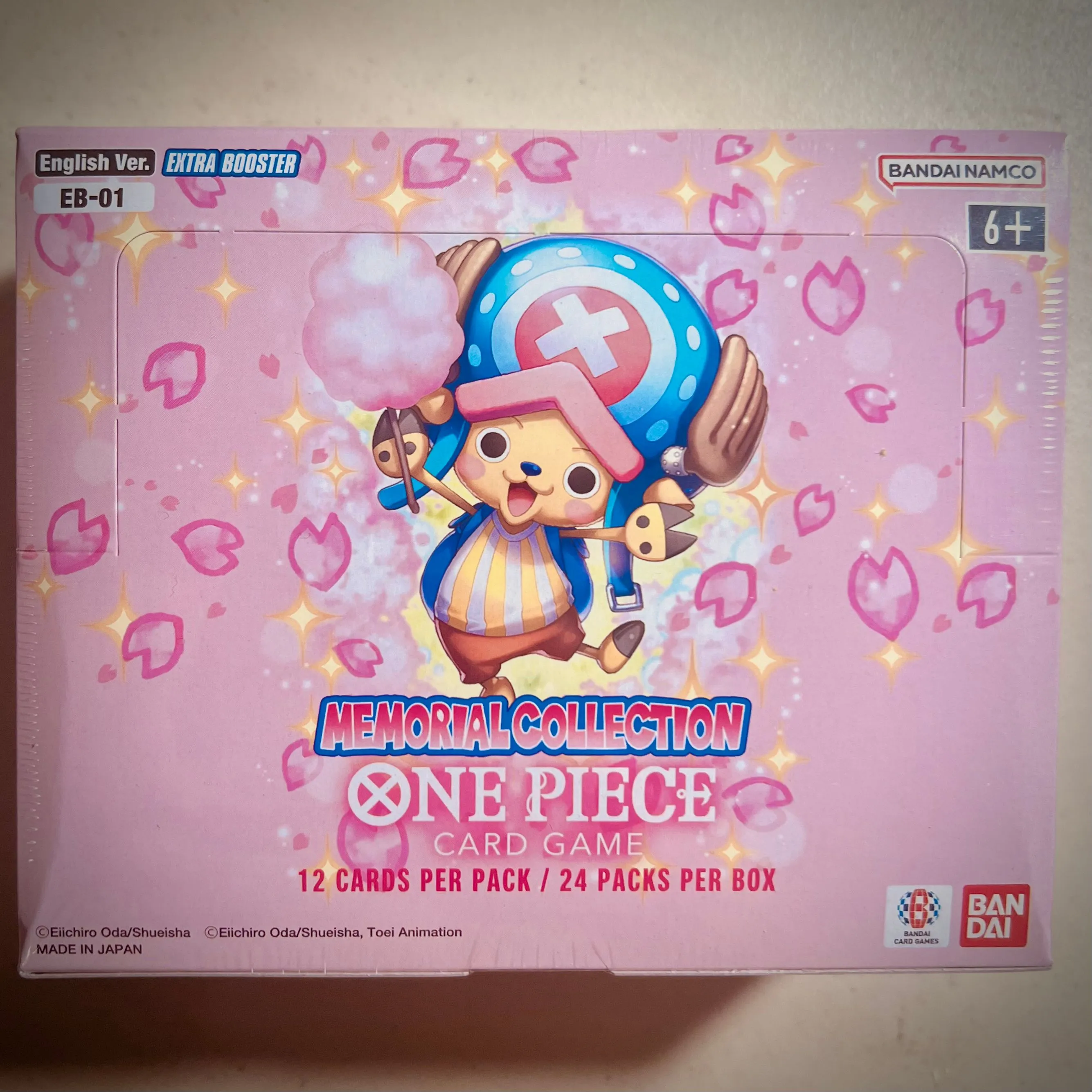 EB01 Extra Booster Memorial Collection Booster Box  Whatnot: Shop, Sell,  Connect