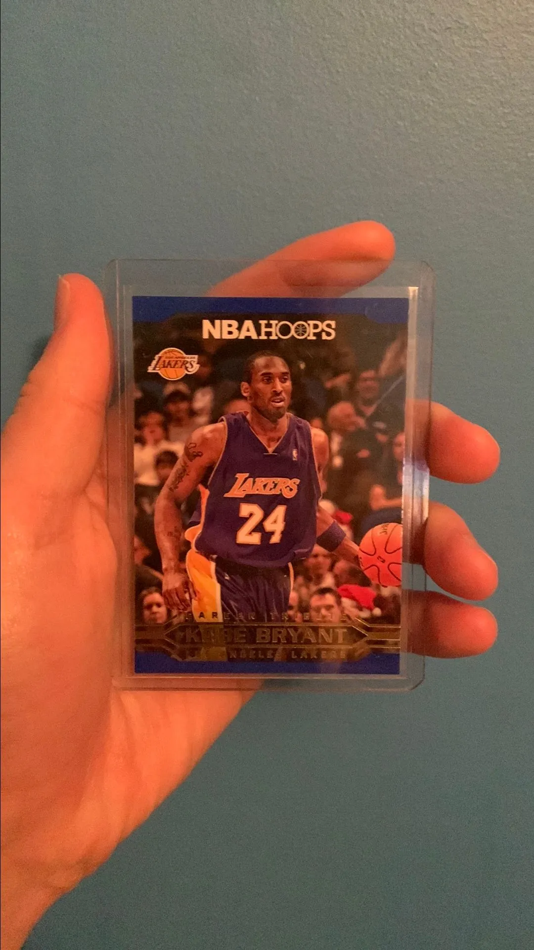 Product image for Kobe Bryant Blue NBA Hoops