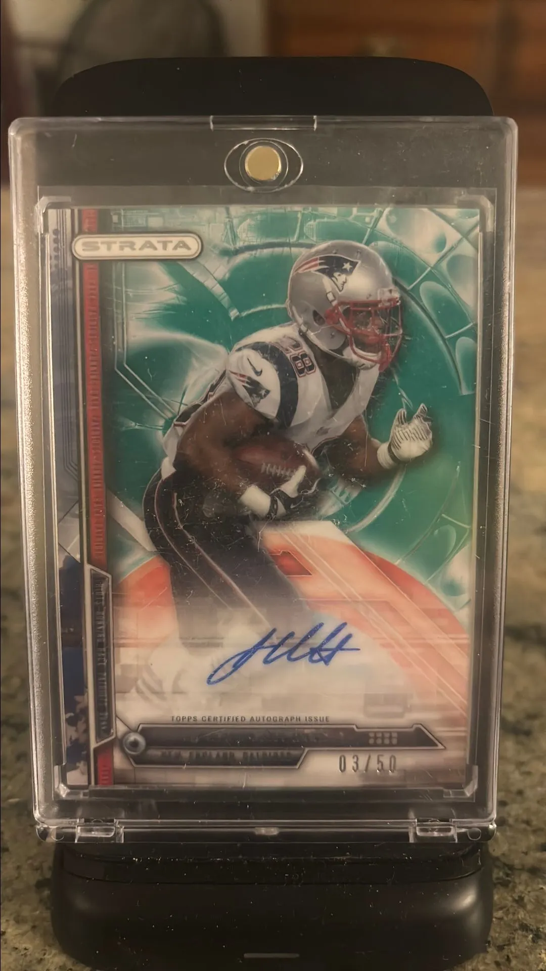 Product image for James White Rookie Auto /50