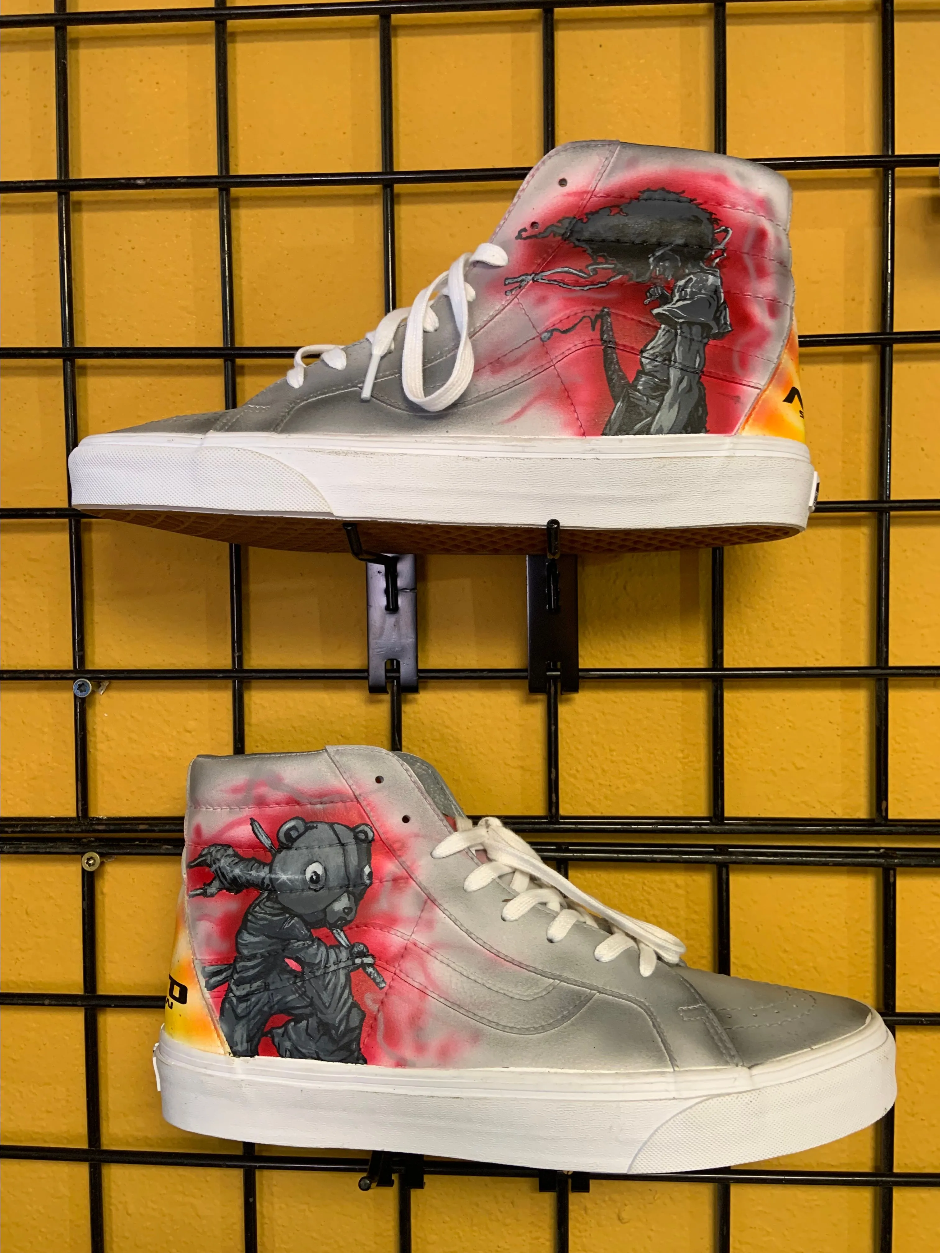 Product image for Custom painted Vans size 11m