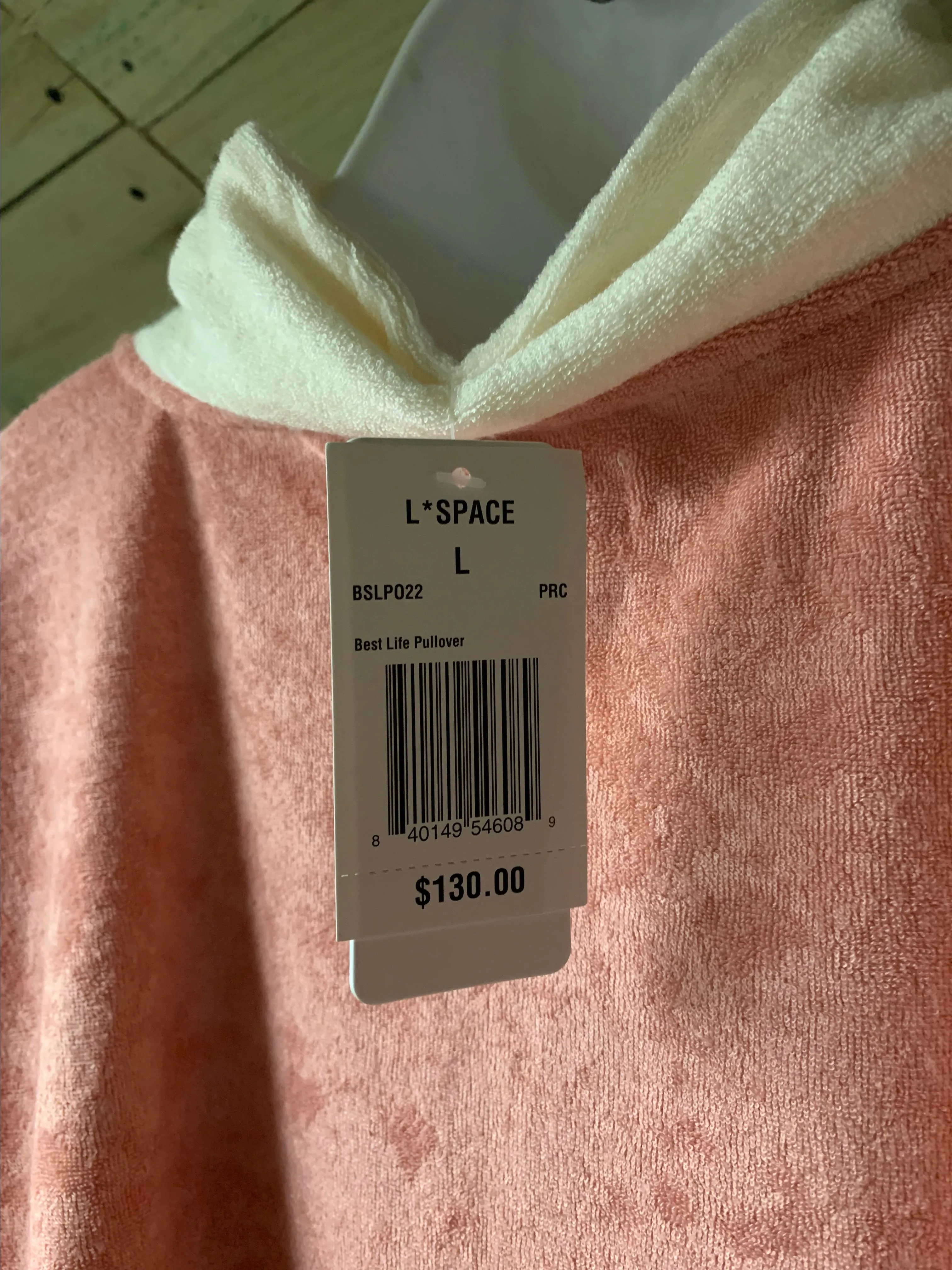 Product image for L*Space Day Tripper Pullover Pink