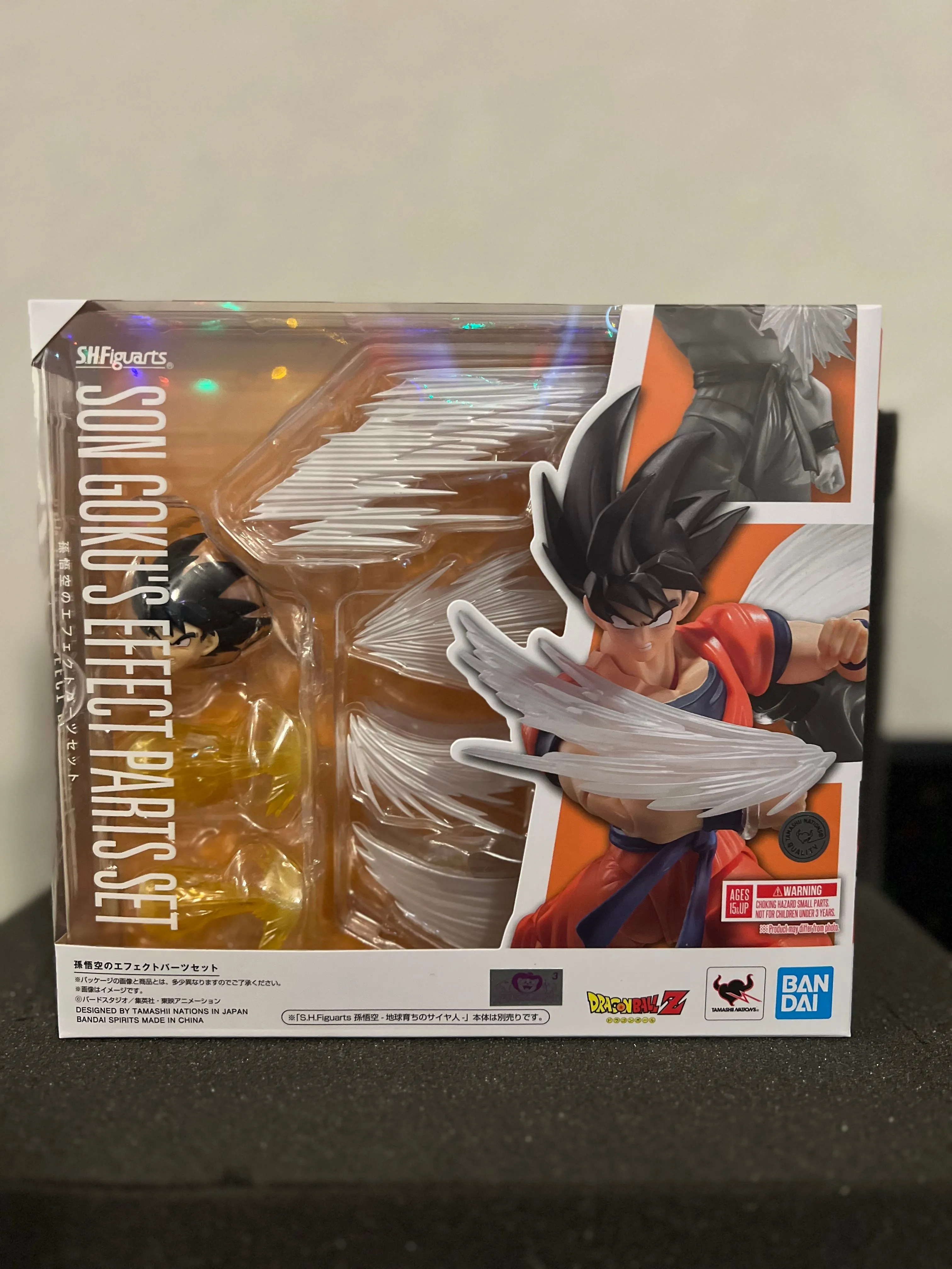Product image for Son Goku effect parts set