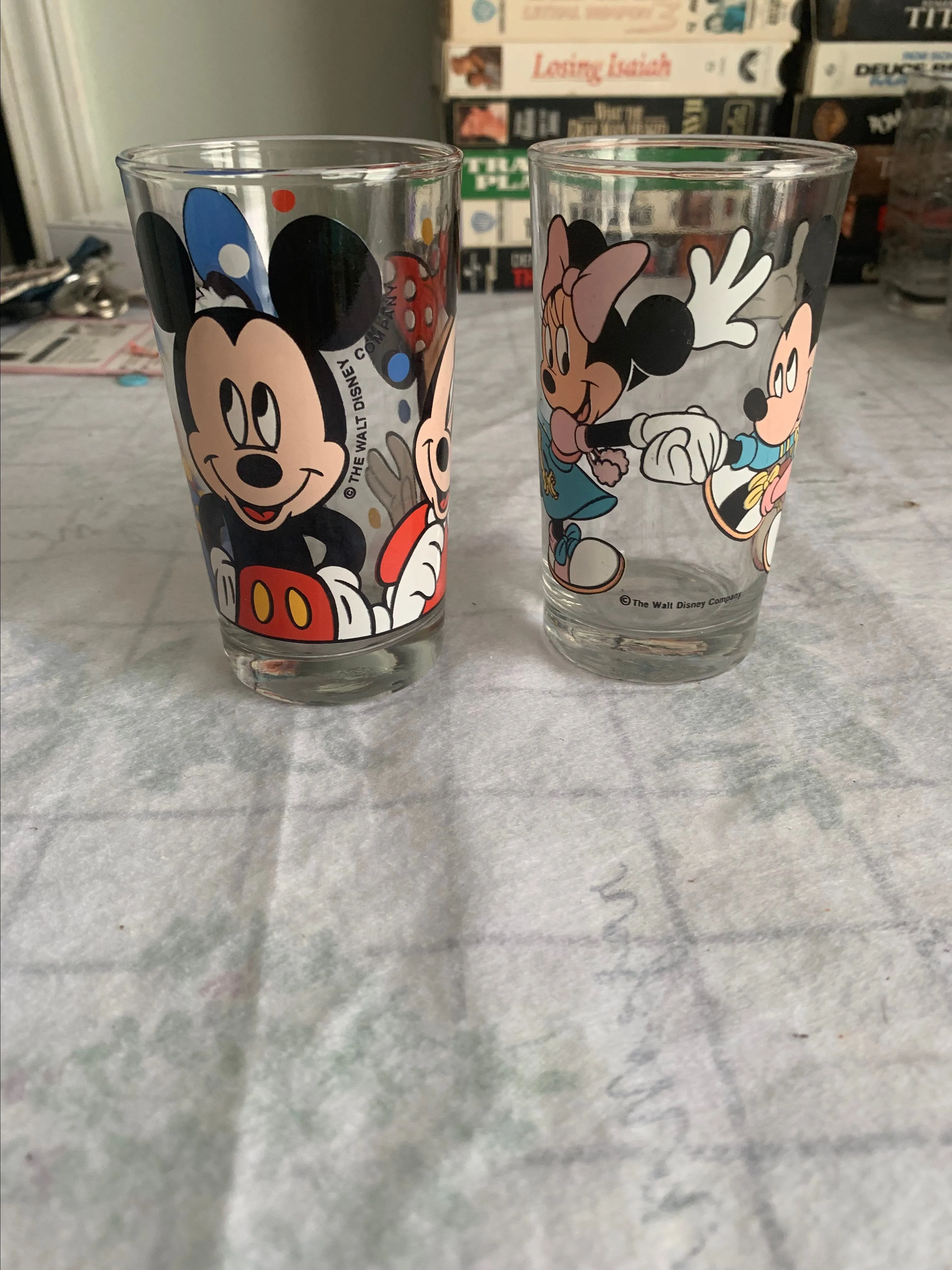 Product image for Vintage Disney Glass Set