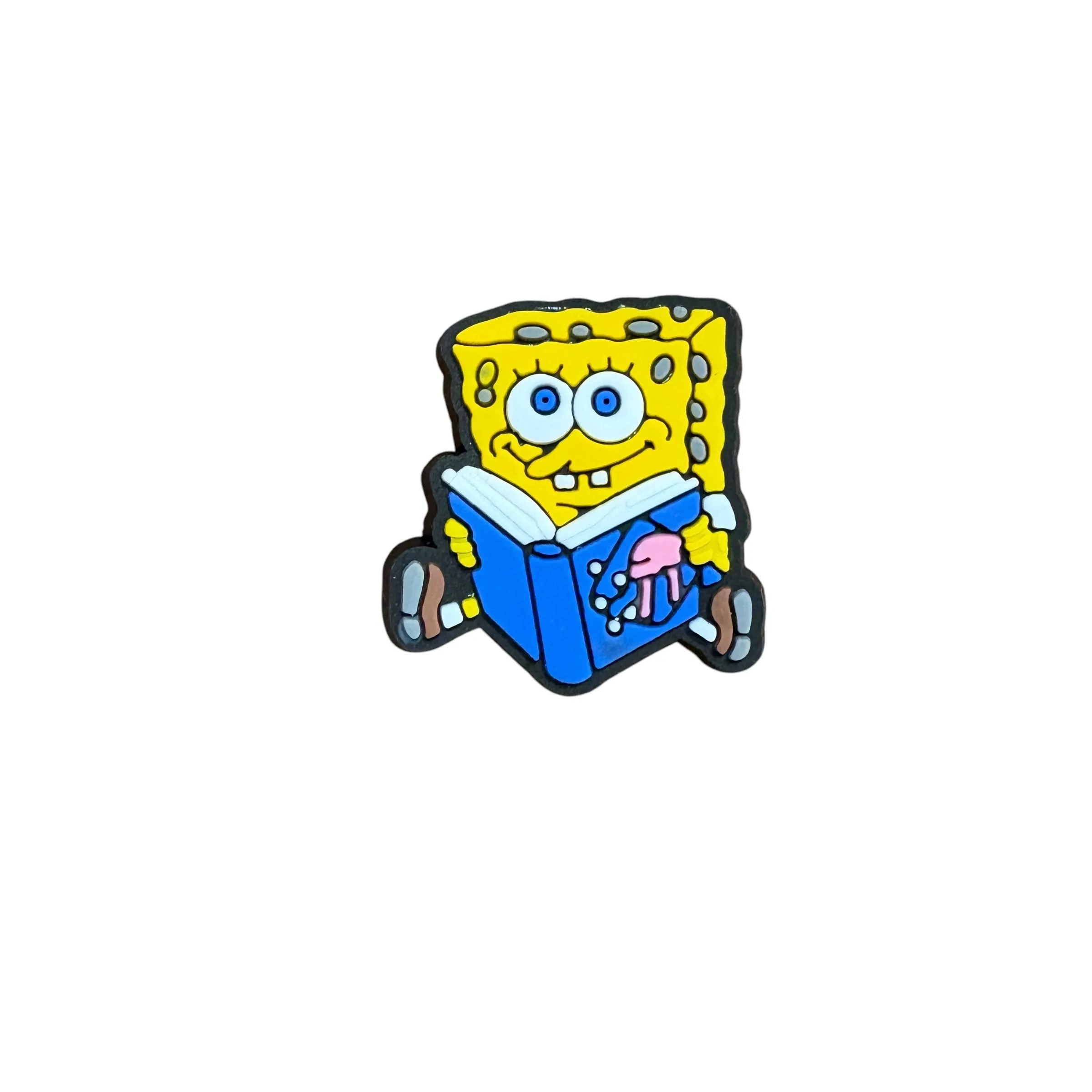 Product image for SpongeBob Reading Croc Charm