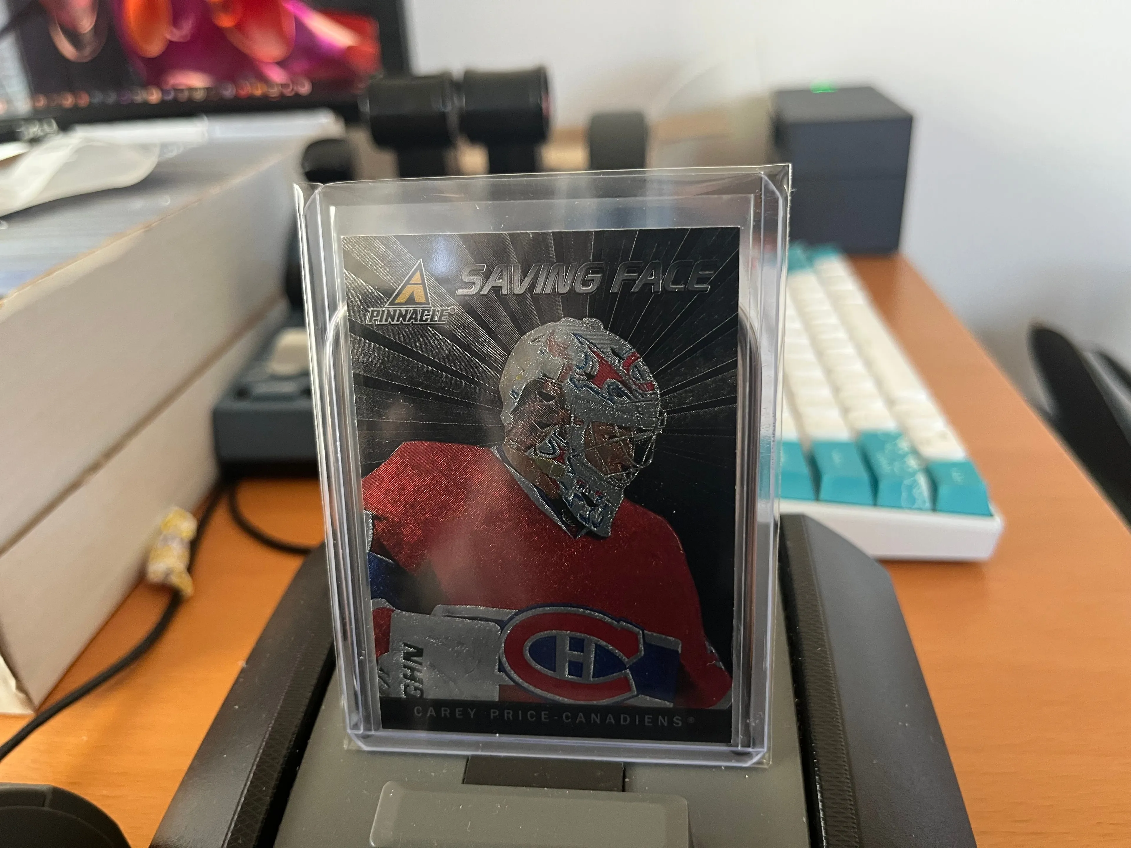 Product image for Price	Carey	Saving Face Goalie Habs Canadiens