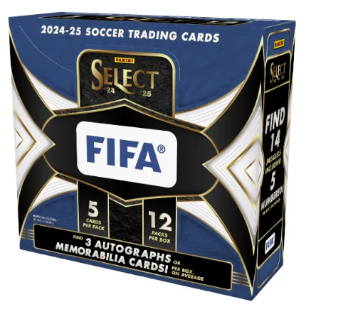 Product image for 2024/25 Panini Select FIFA Soccer Hobby Box