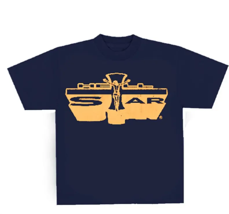 Product image for Hellstar Jesus Tee | Navy | XXL | $300+ Online