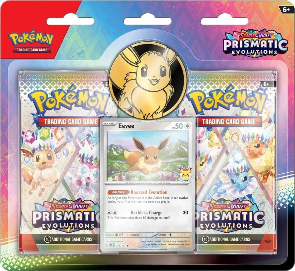 Product image for Prismatic Evolutions 2-Pack Blister