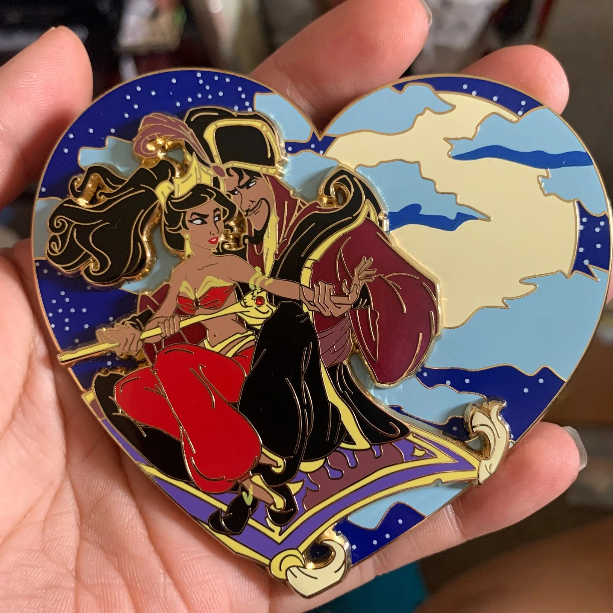 Product image for Fantasy Jasmine & jafar variant pin