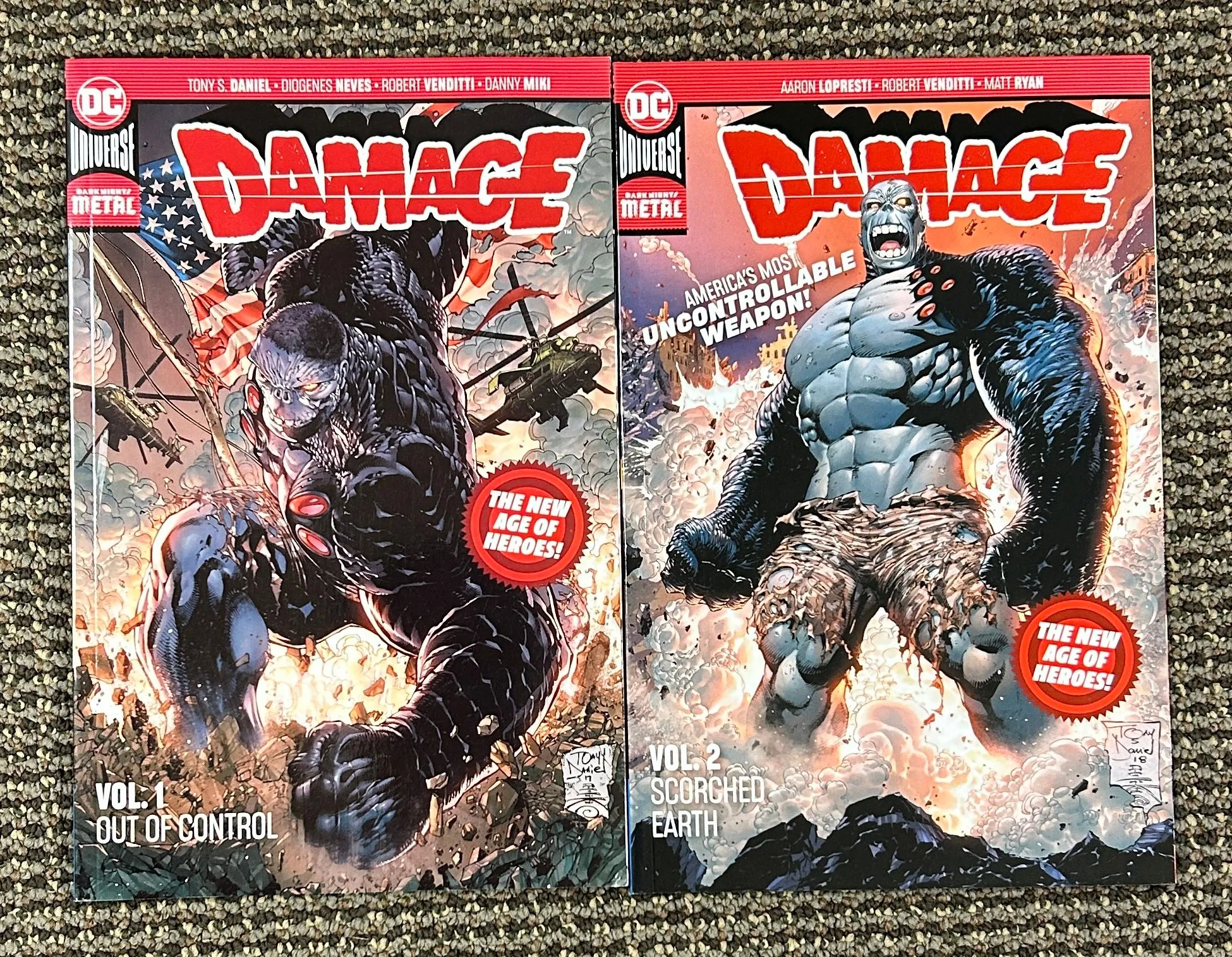 Product image for DISCOUNTED LOT: Damage Vol 1-2 TPB