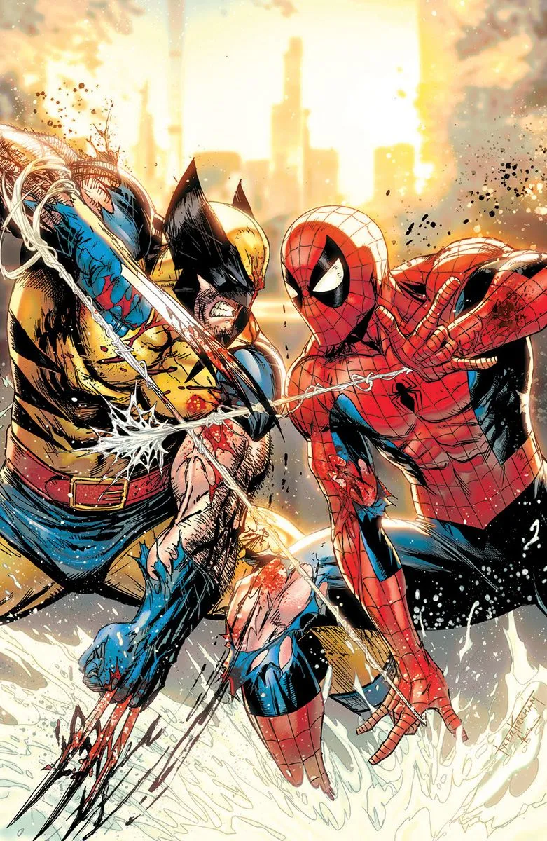 Product image for Spider-man & Wolverine #1  Tyler Kirkham Exclusive Virgin Var 