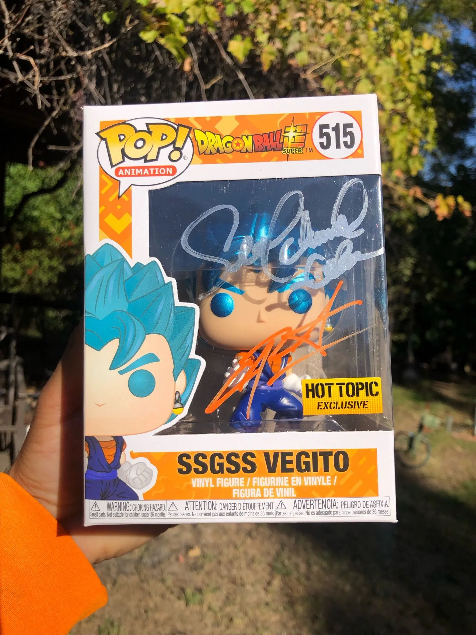 Product image for Ssgss Vegito Funko pop JSA