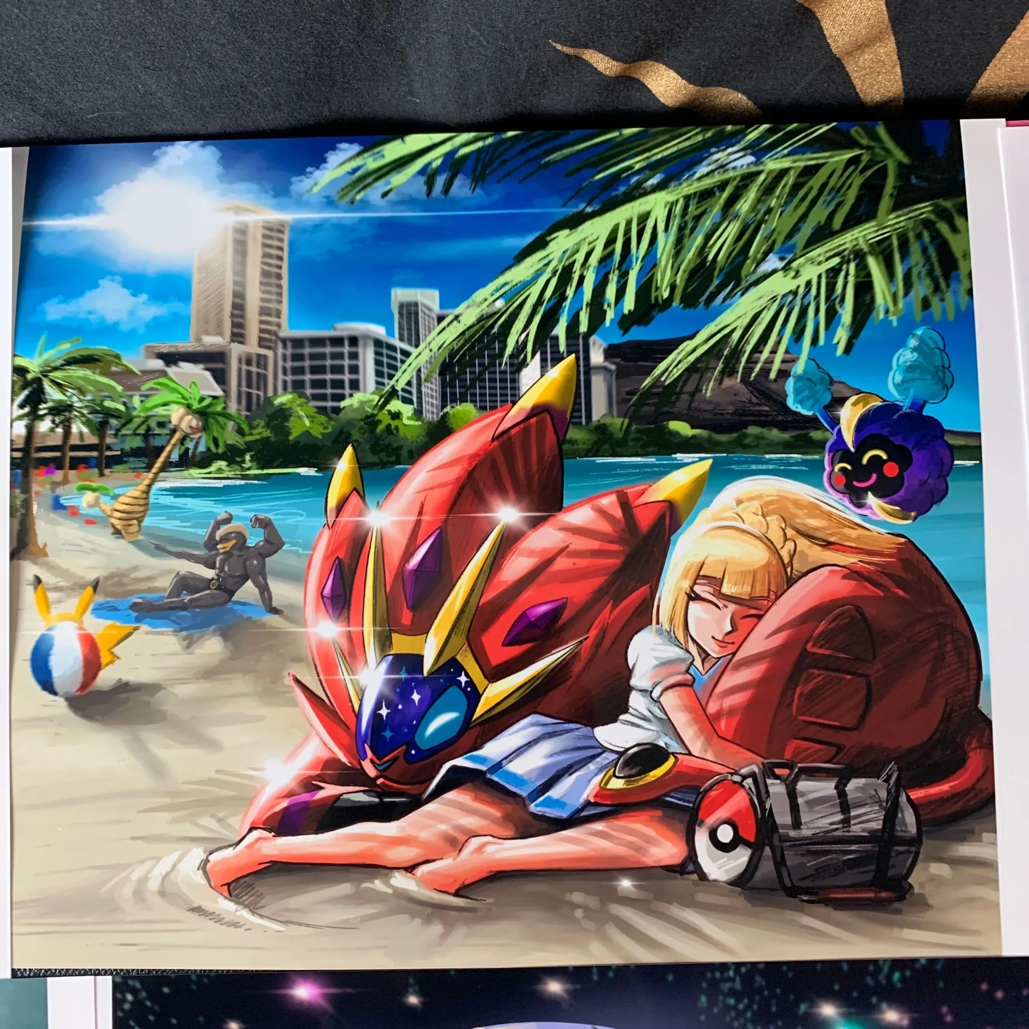Product image for Lillies beach day